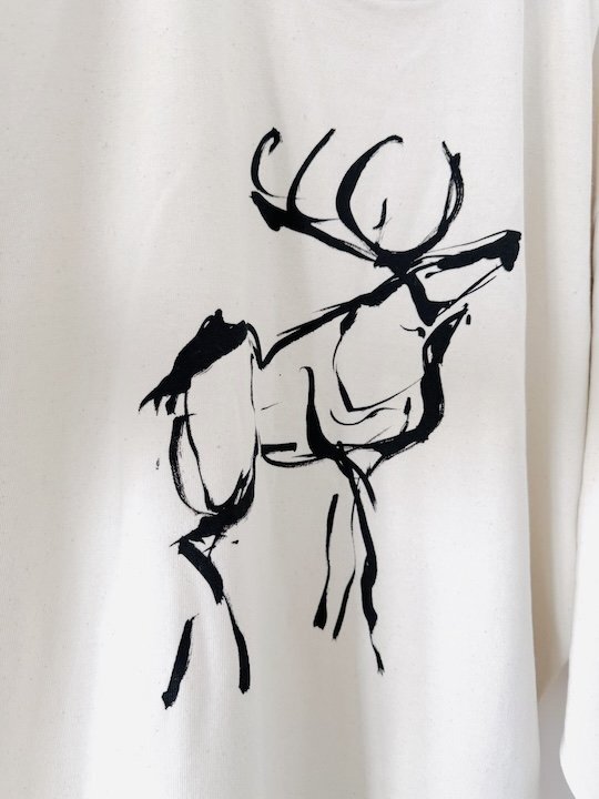 Nick Turner Organic cotton elk t-shirt