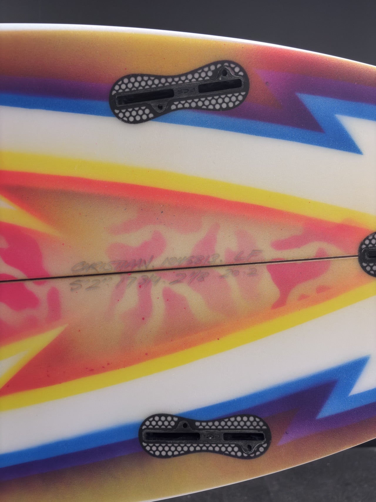 LF 5'2" x 17 3/4" X 2 1/8" - 20.20L, Squash, 3x FCS 2 Fin Boxes, PU - ID:1045813