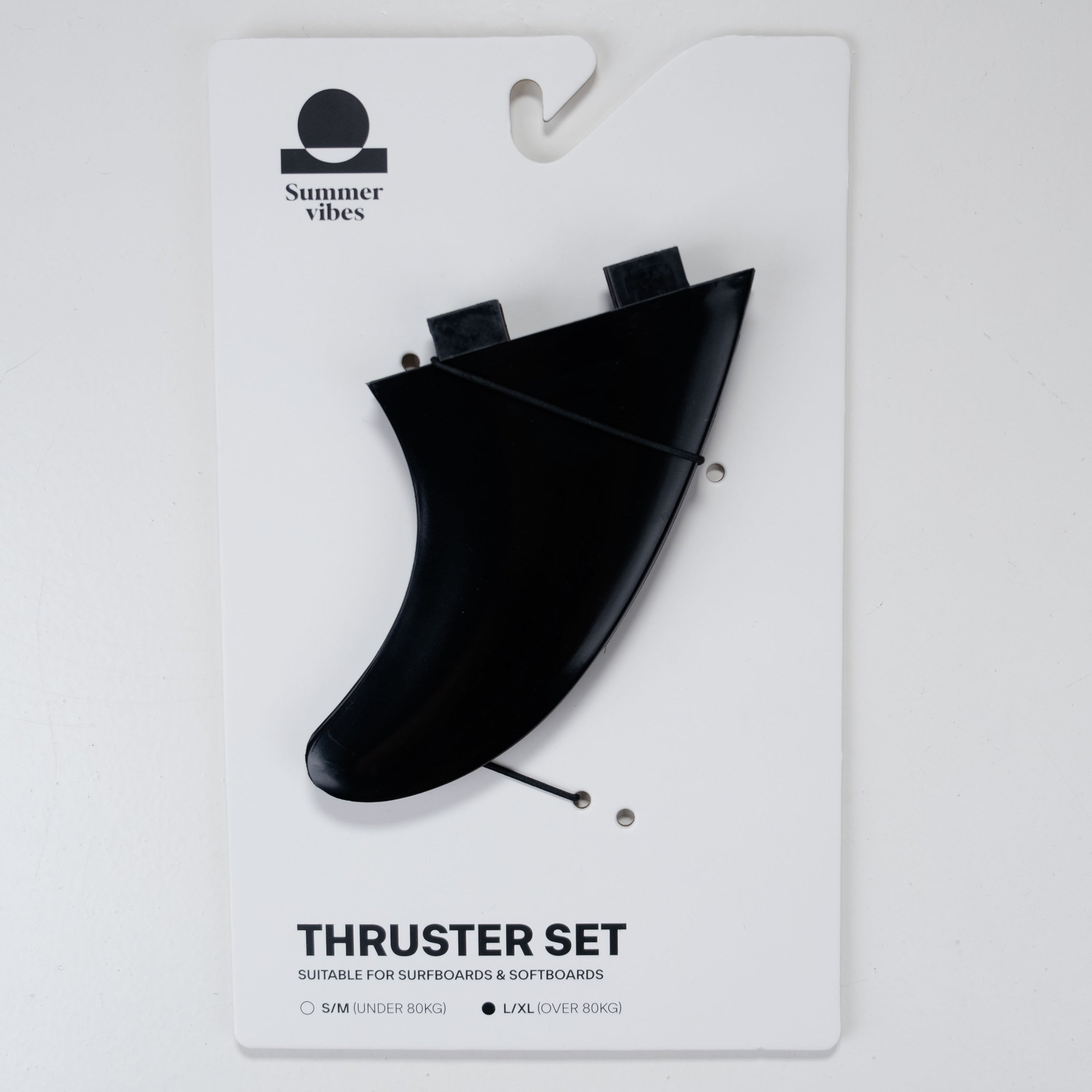 Summer Vibes Session Thruster Fin L/XL Dual Tab