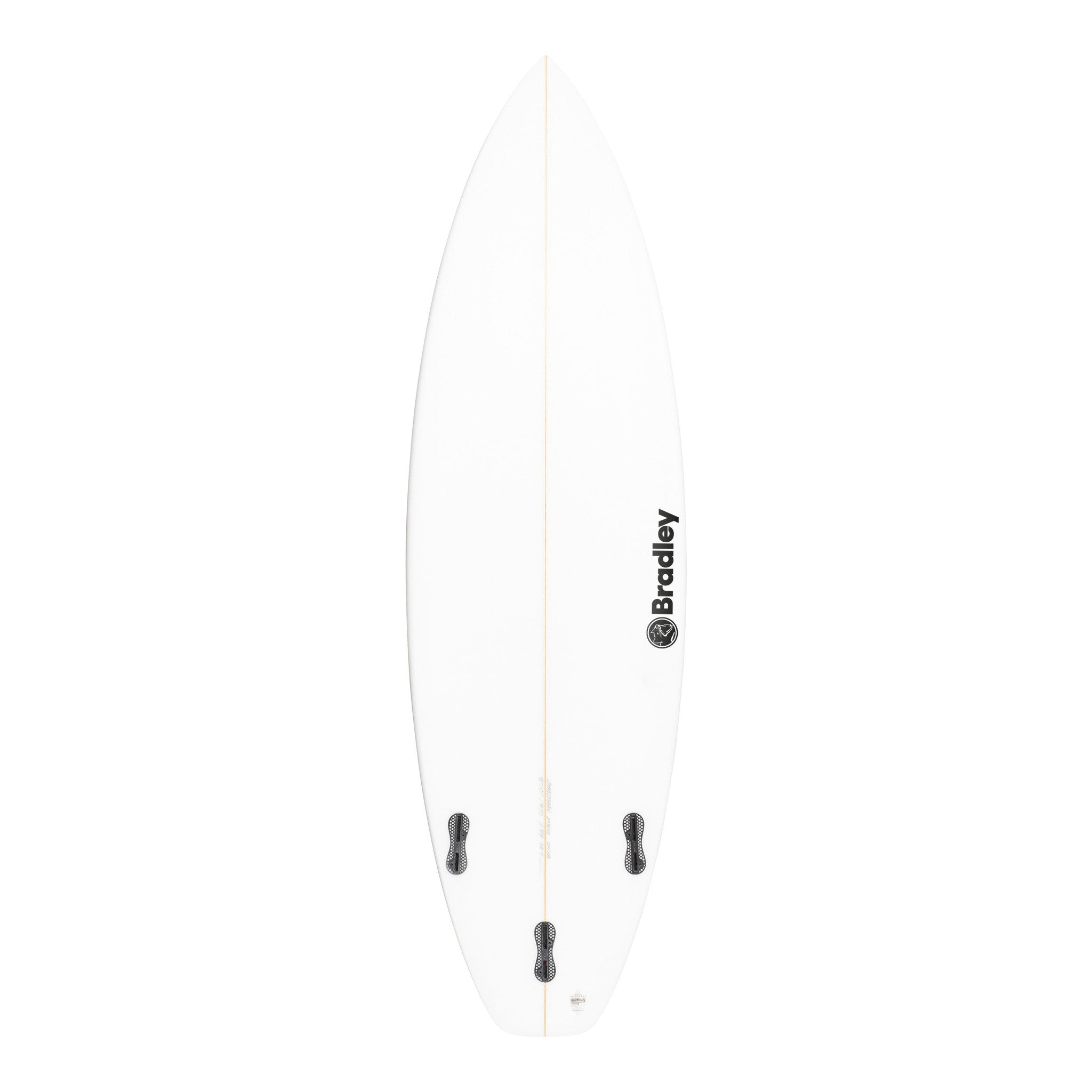 On Ya (narrow) 5'6" x 18 1/2" X 2 3/16", Squash, 3x FCS 2 Fin Boxes, PU - ID:1026507