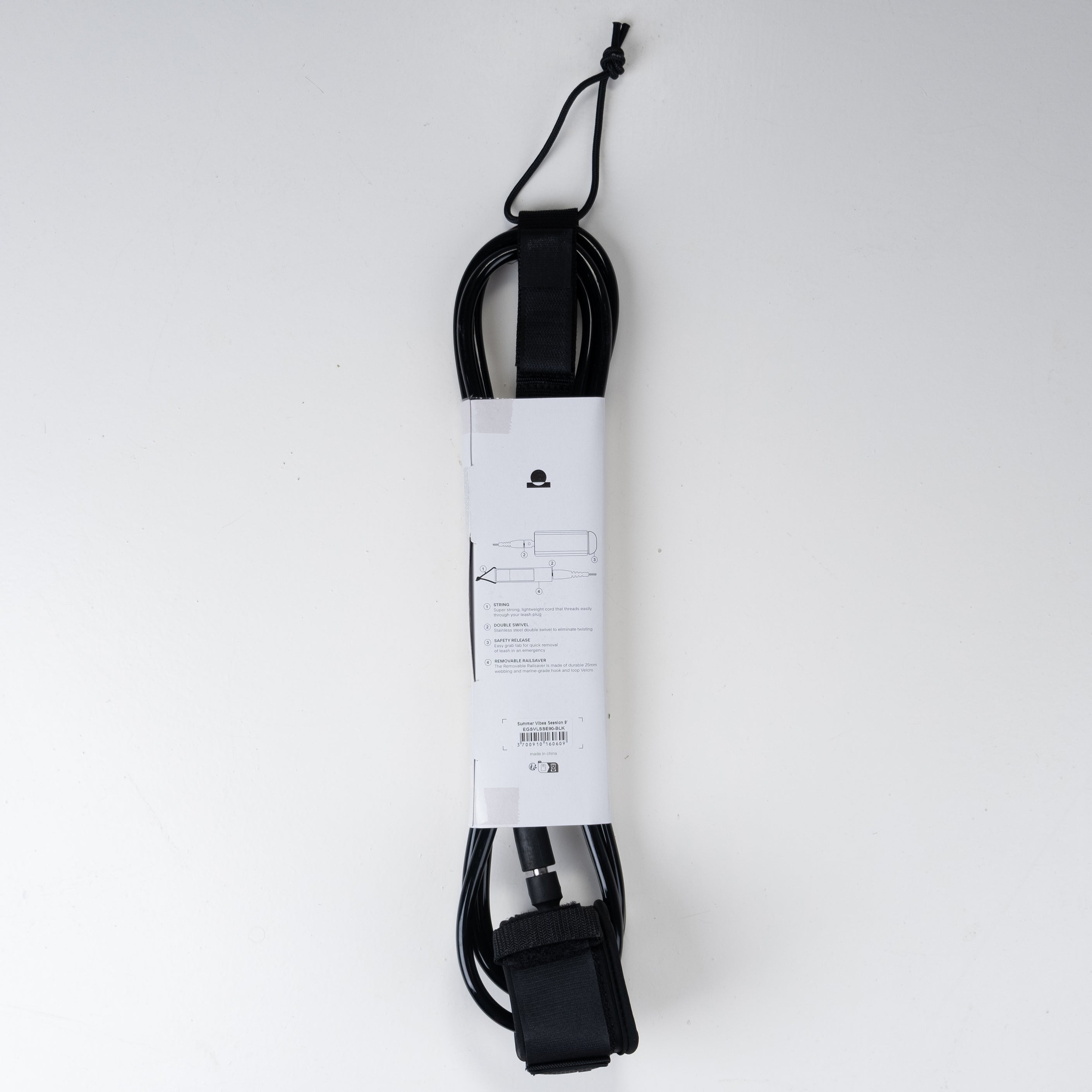 Summer Vibes Session 9ft Longboard Ankle leash