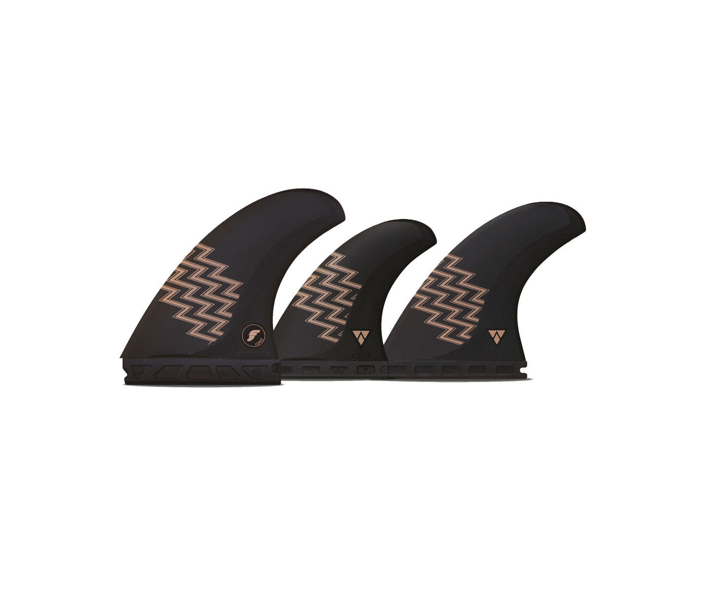 Futures Fins Gerry Lopez F8 Alpha 5Fin Carbon/Sand L