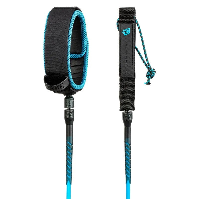 Creatures Leash Reliance Longboard 9 Knee Negro/Cyan