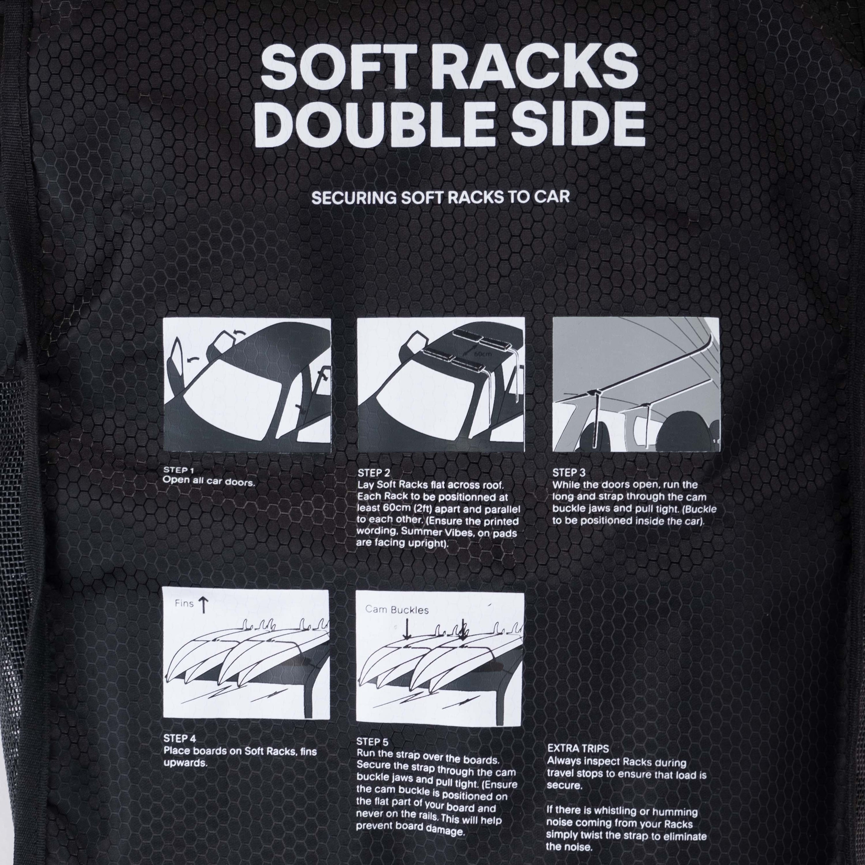 Summer Vibes Soft Roof Racks - Double side