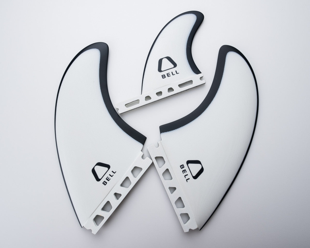 Ailerons Bell Fins Twin + Stabilisateur