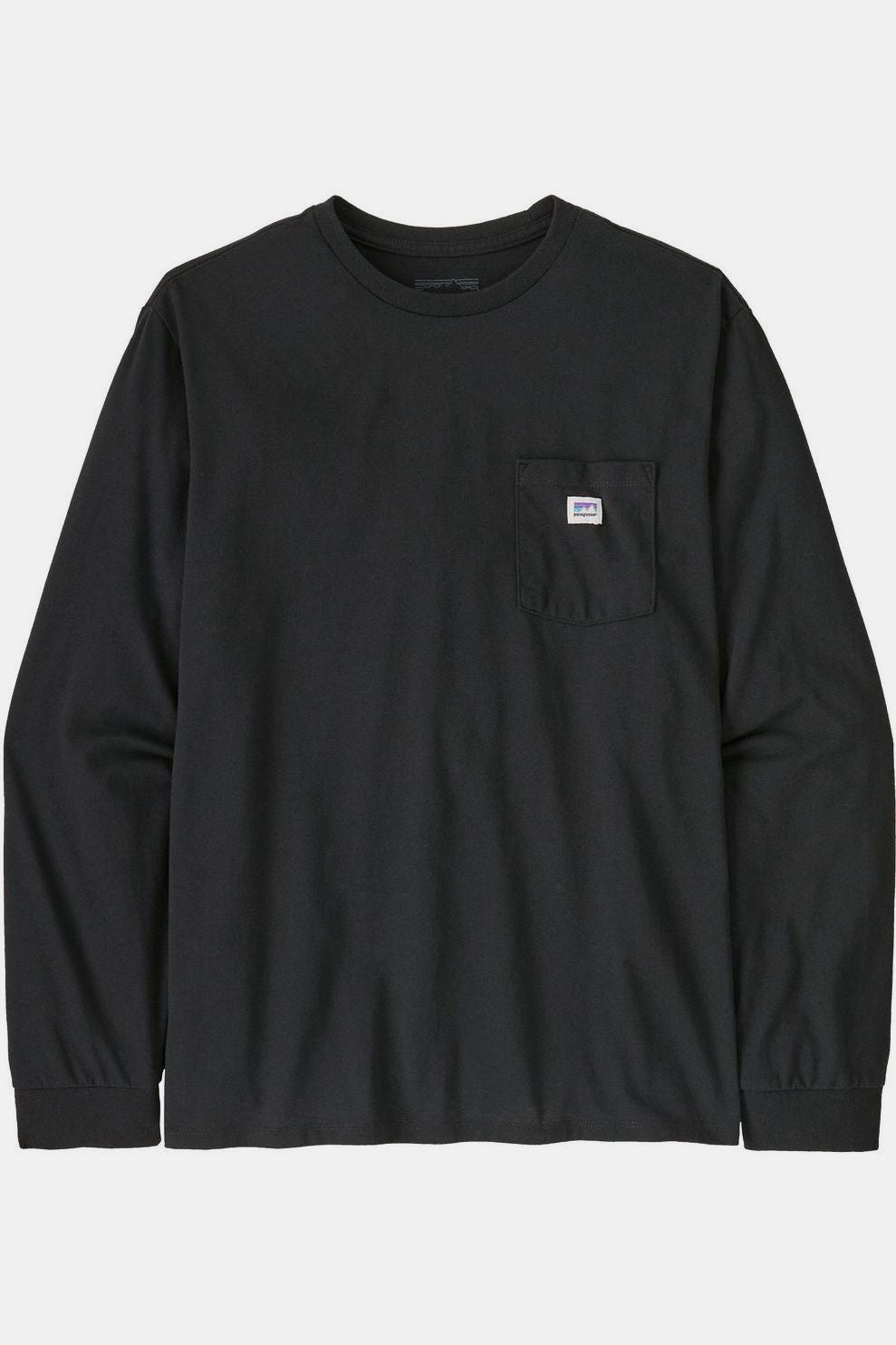 Patagonia L/S Shop Sticker Pocket Responsibili-Tee