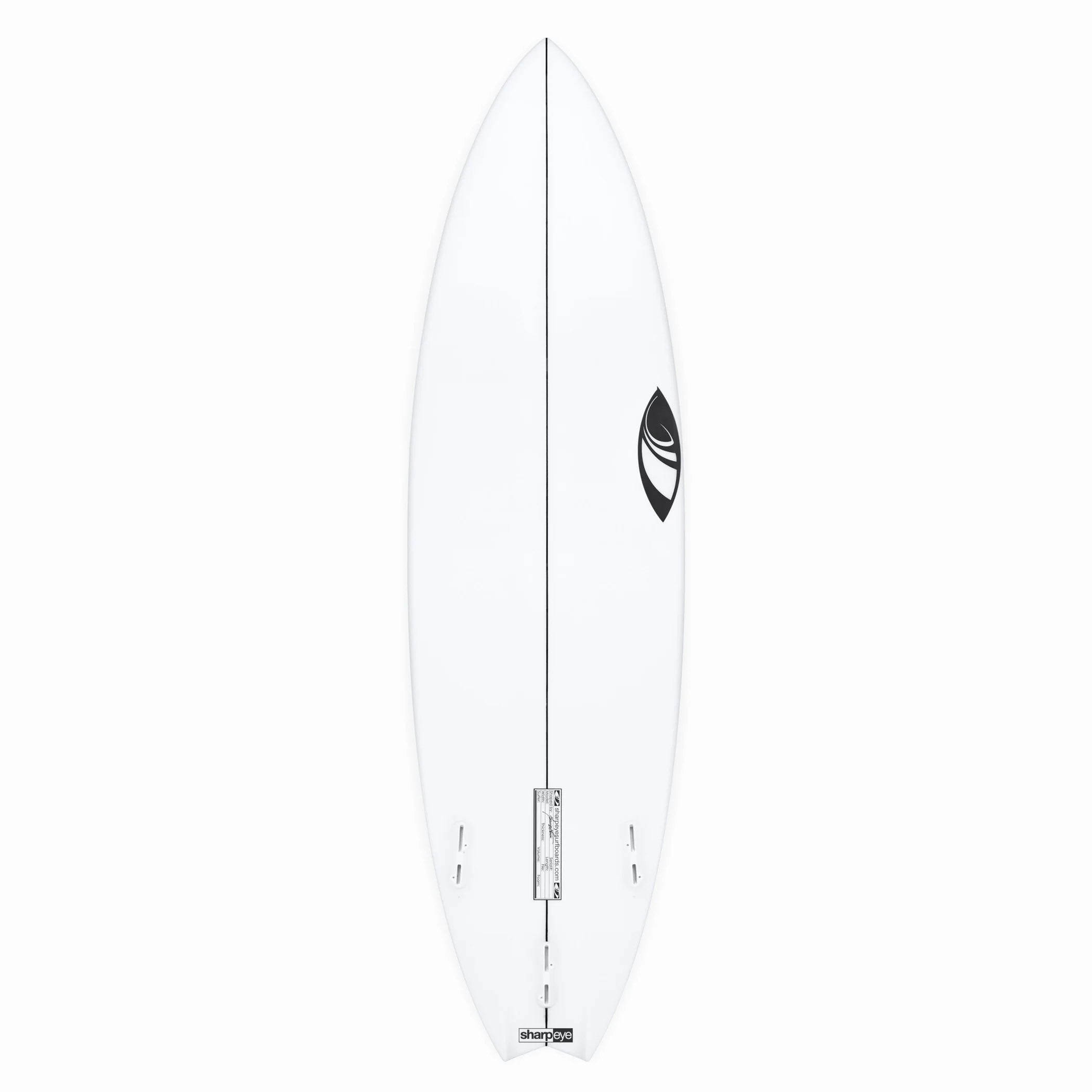 HT2.5 5'10" x X - 26.00L, Swallow, 3x Futures Fin Boxes, PU - ID:930220