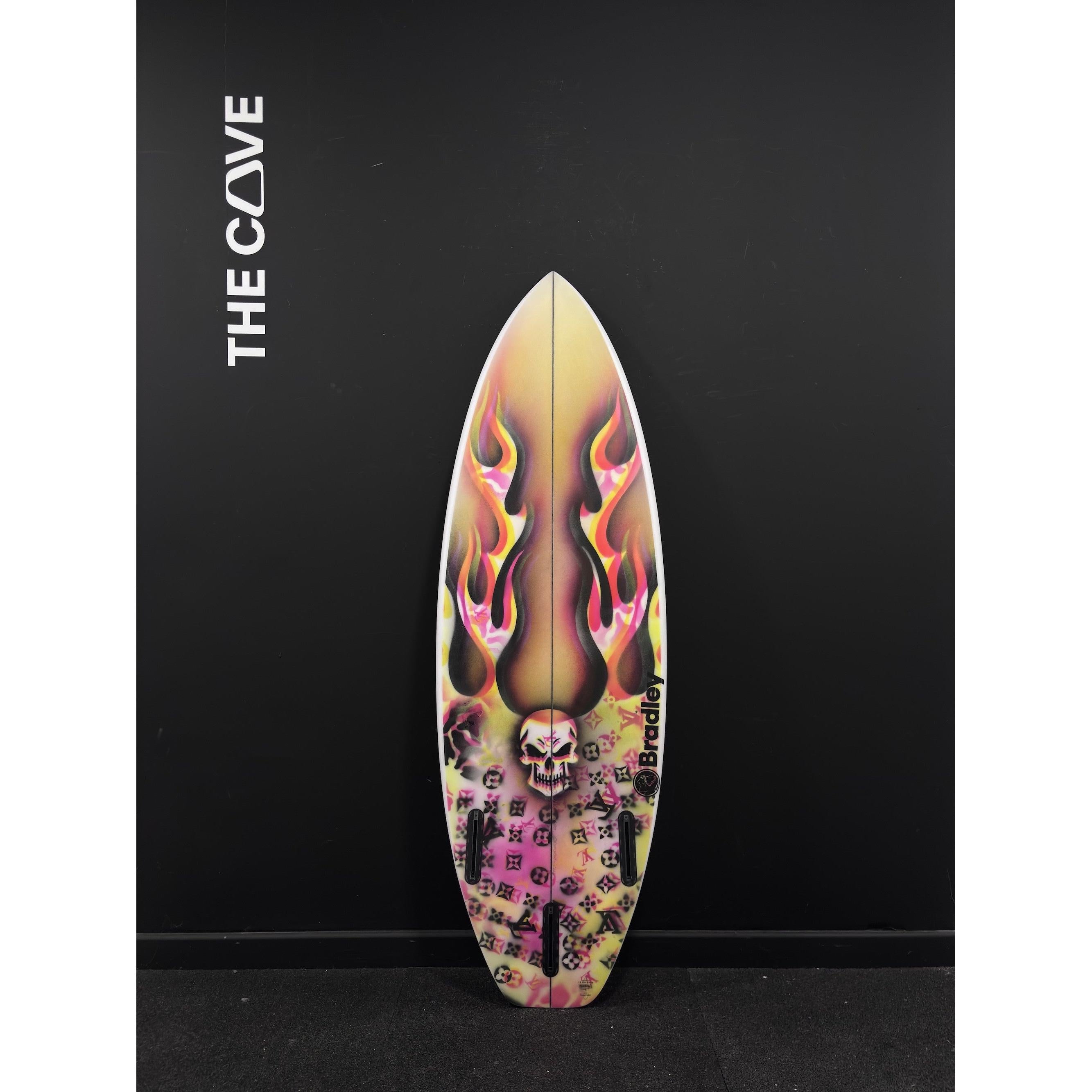 Olympia 5'0" x 18 1/4" X 2 1/4" - 22.20L, Squash, 3x Futures Fin Boxes, PU - ID:1014680