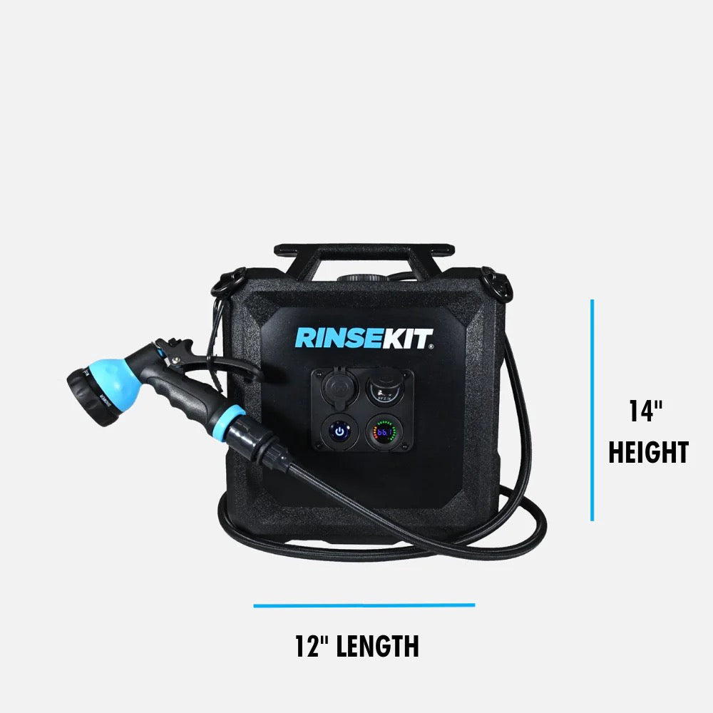 Rinsekit CUBE 4 GALLONS (15 L) ELECTRIC PORTABLE SHOWER
