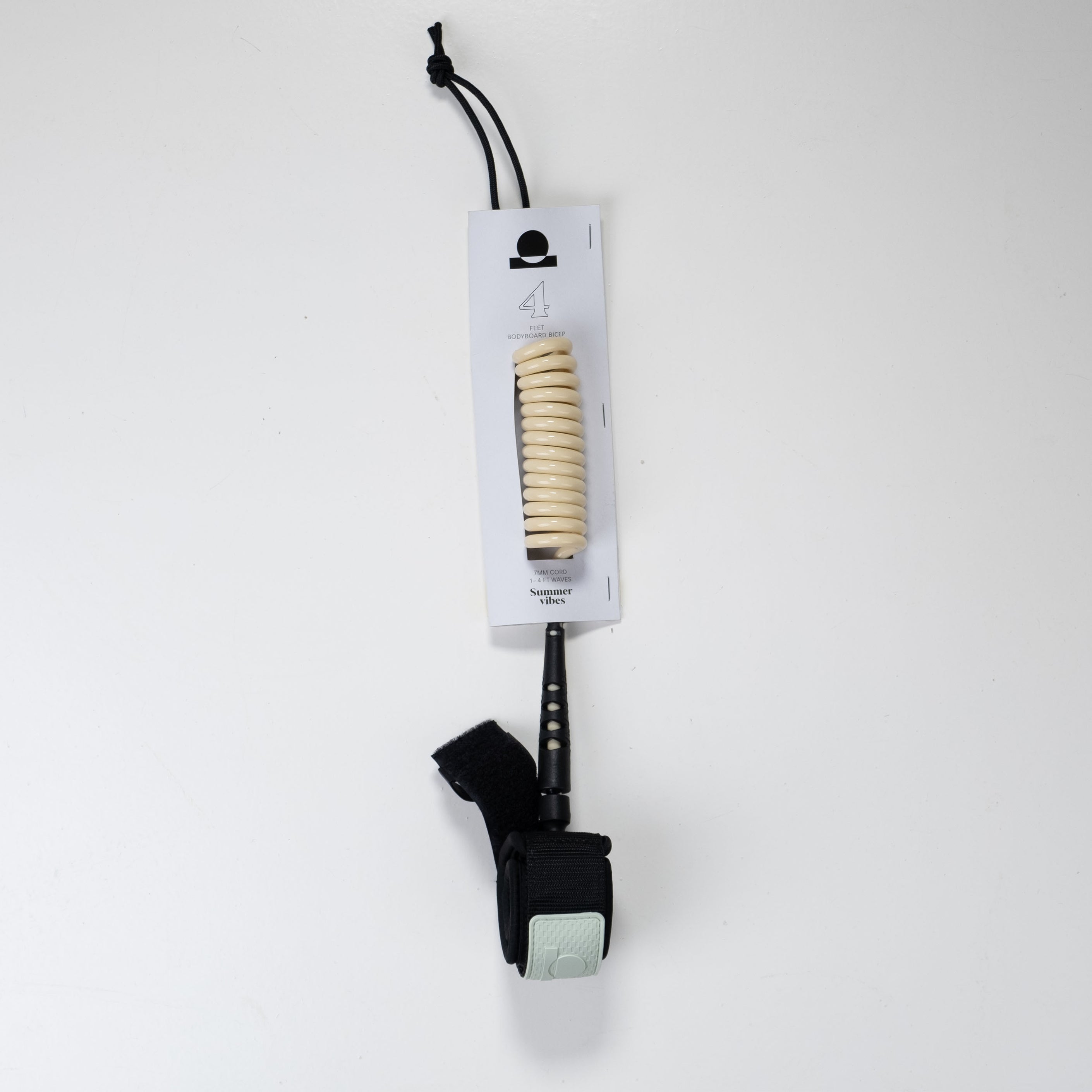 Summer Vibes Session Bodyboard Bicep coil leash
