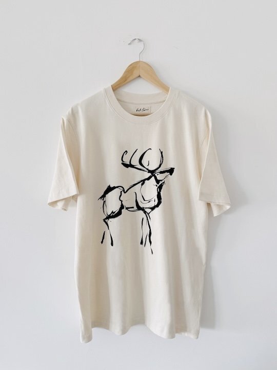 Nick Turner Organic cotton elk t-shirt