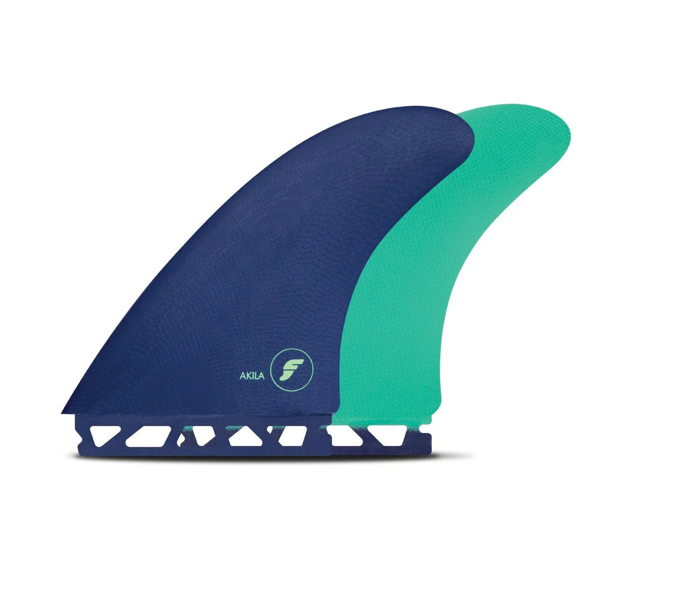 Futures Fins Akila Aipa Glass Twin Dark Blue/Mint