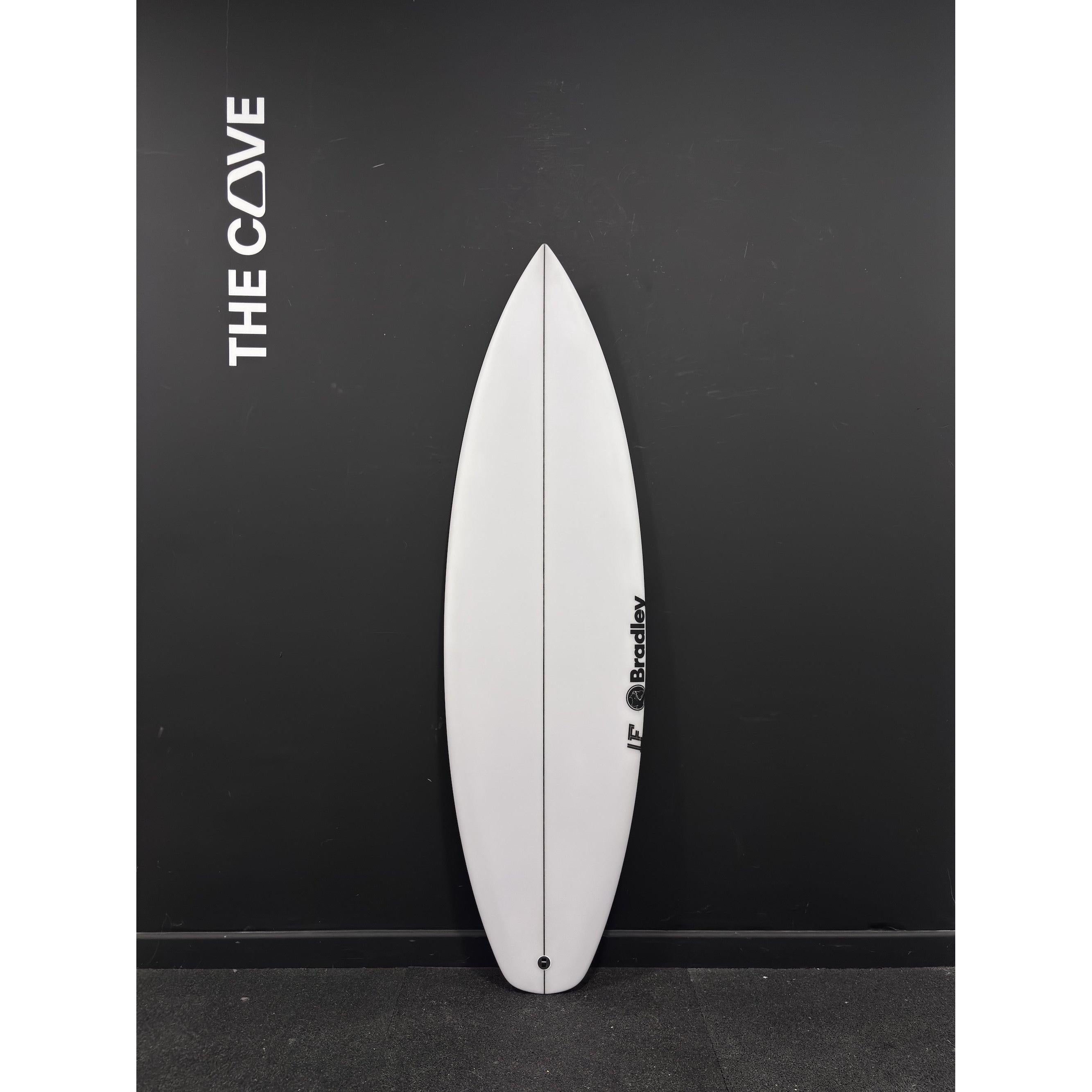LF 5'1" x 17 1/4" X 2 1/16", Squash, 3x FCS 2 Fin Boxes, PU - ID:1014679