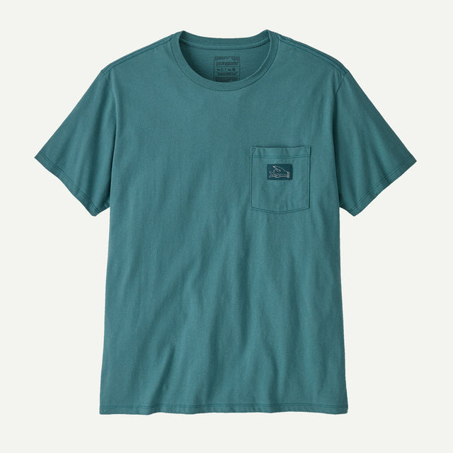 Patagonia Flying Fish Tides Organic Pocket T-Shirt