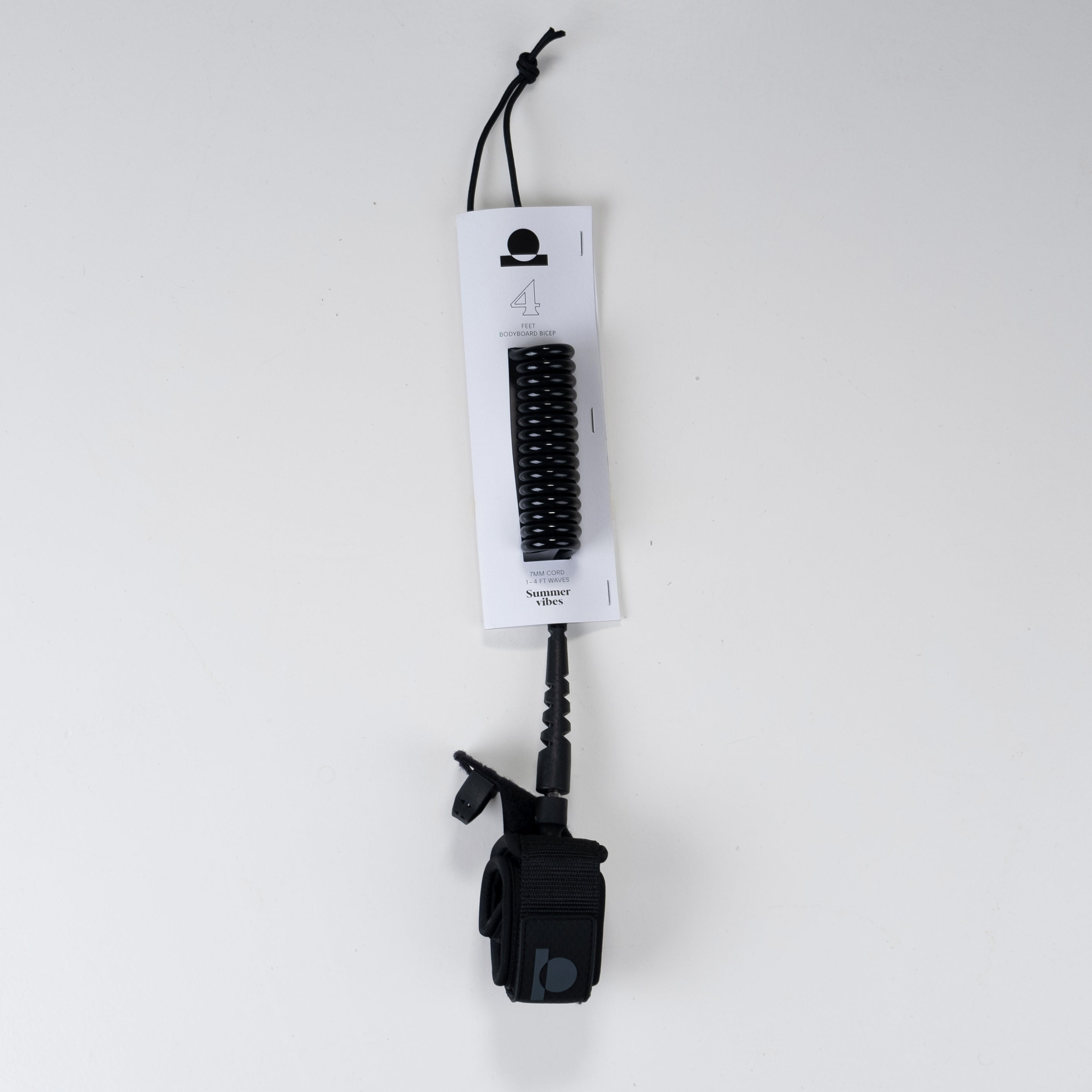 Summer Vibes Session Bodyboard Bicep coil leash