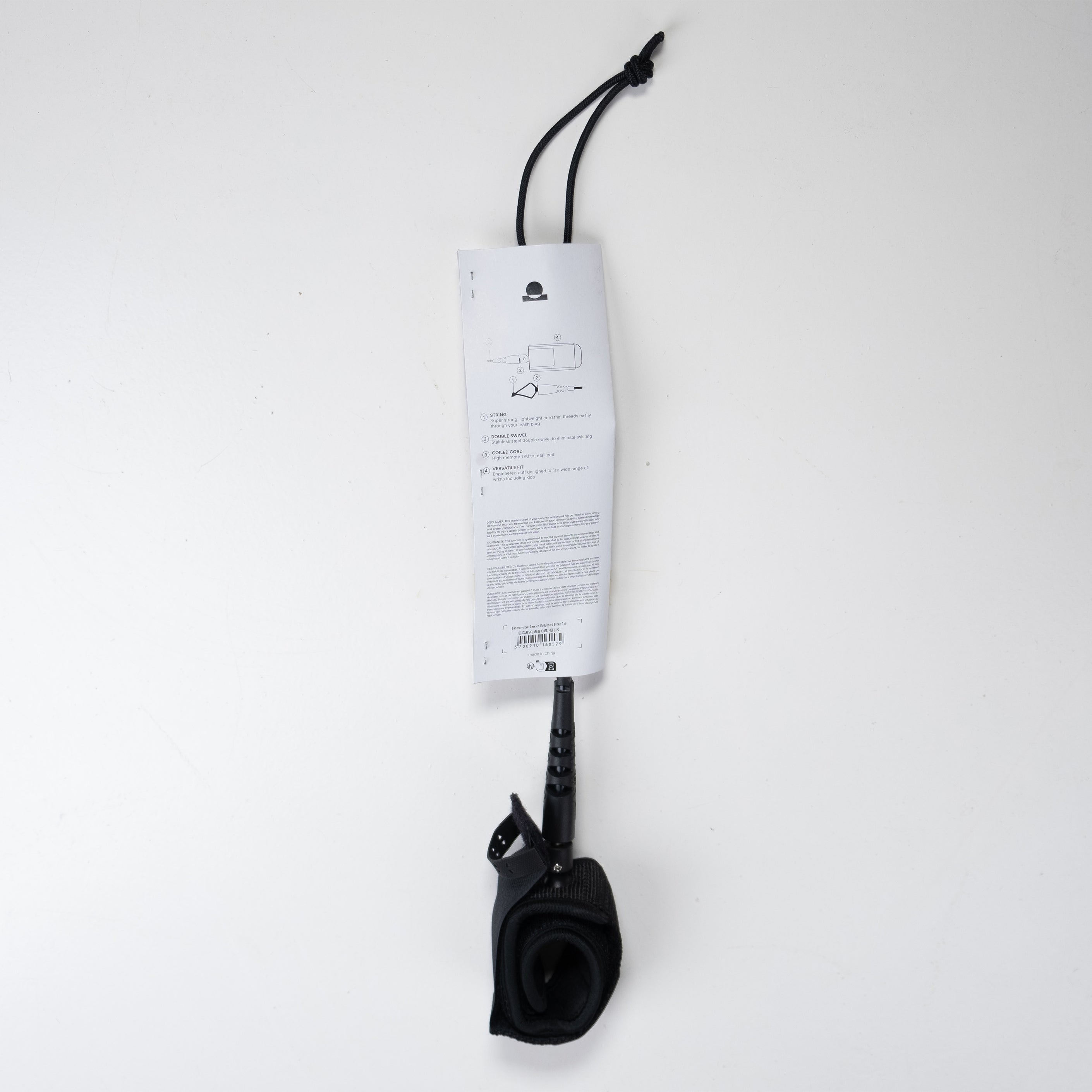 Summer Vibes Session Bodyboard Bicep coil leash