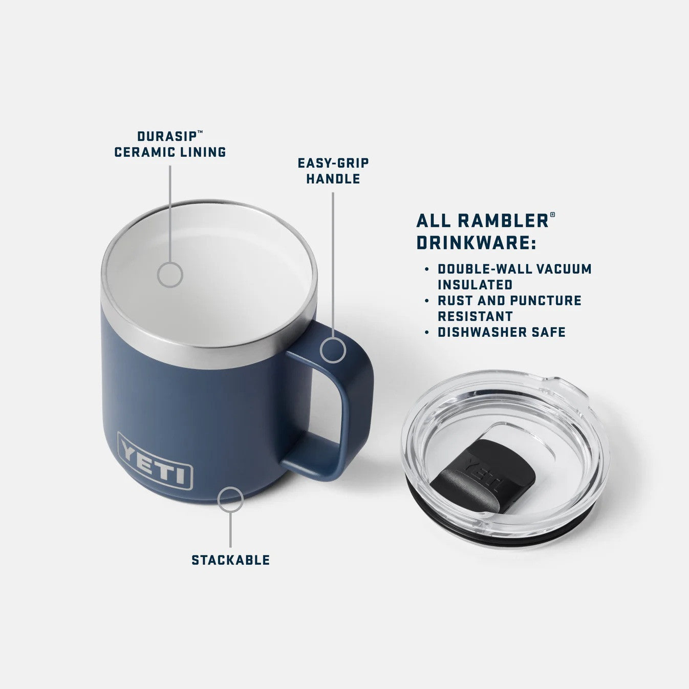 Yeti Rambler 10oz CL Mug MS