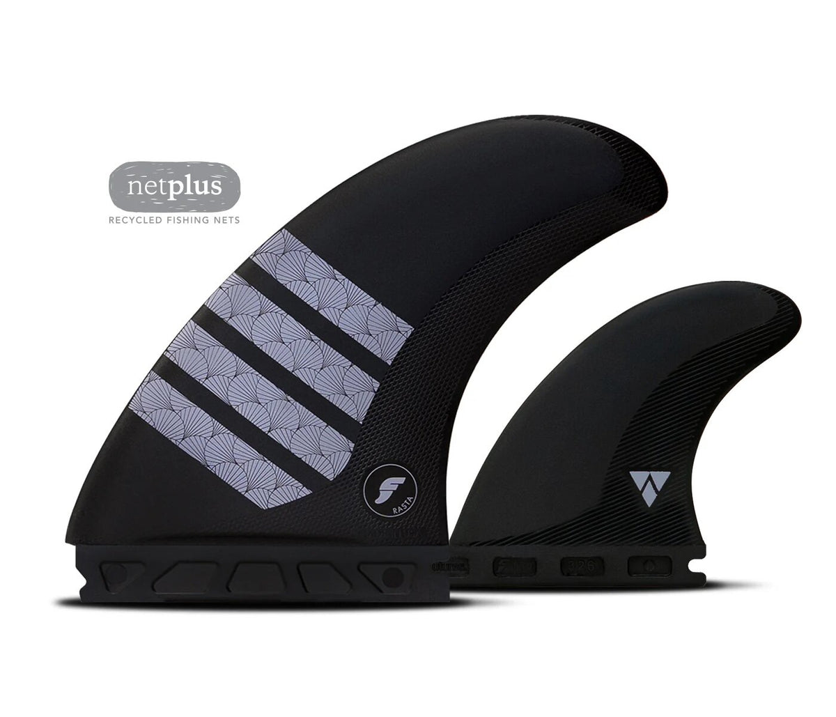 Futures Fins Fins Rasta Alpha Twin+1 Carbon/Purple