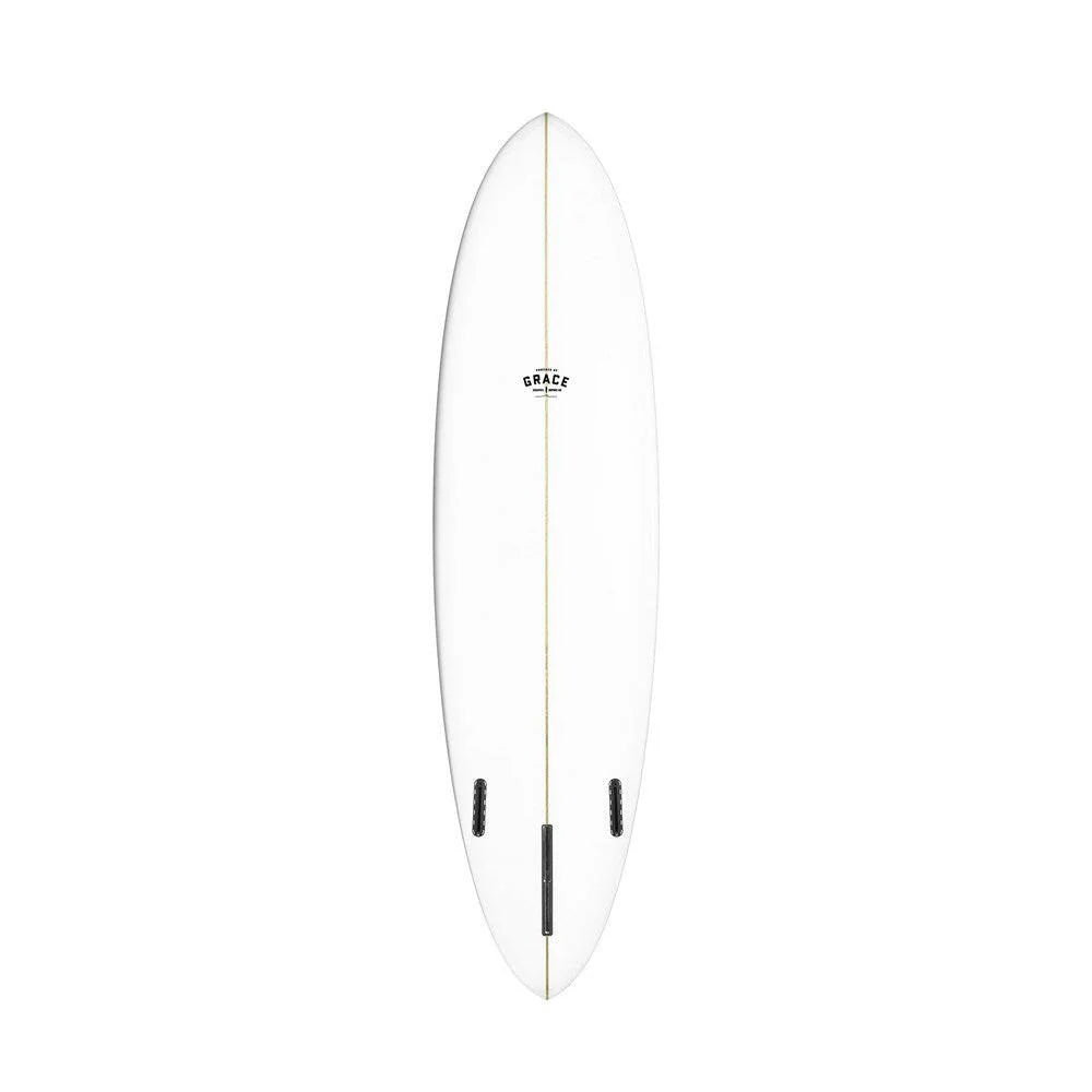 Purple Haze 6'8" x 20 1/4" X 2 5/8", Diamond, 3x Single + 2 Boxes Futures Fin Boxes, PU - ID:898159