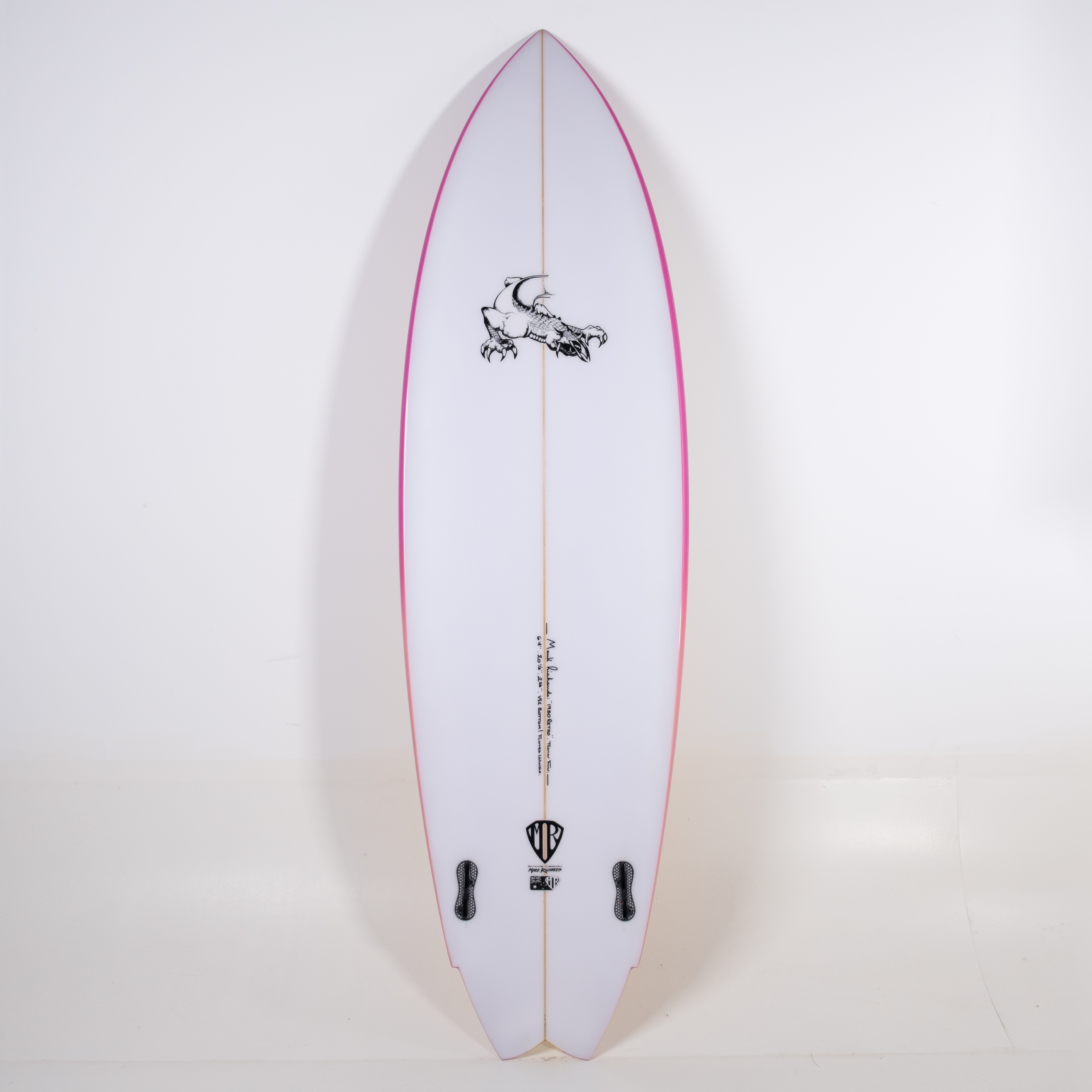 Retro Twin 6'4" x 20 1/2" X 2 3/4" - 38.70L, 2x FCS 2 Fin Boxes, PU - ID:954877
