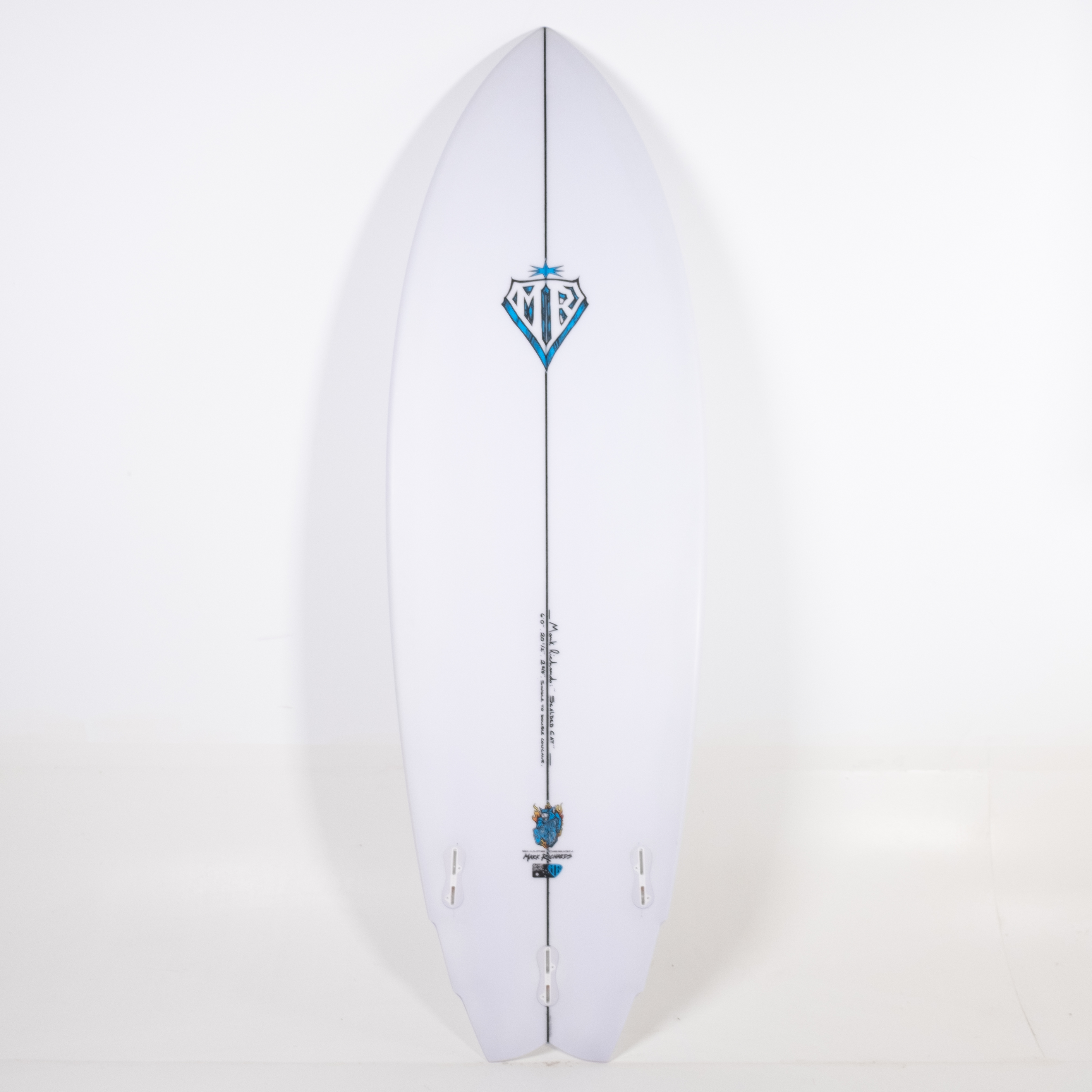 Scalded Cat 6'0" x 21 1/2" X 2 5/8" - 0.00L, Wing Swallow, x FCS 2 Fin Box, PU - ID:988031