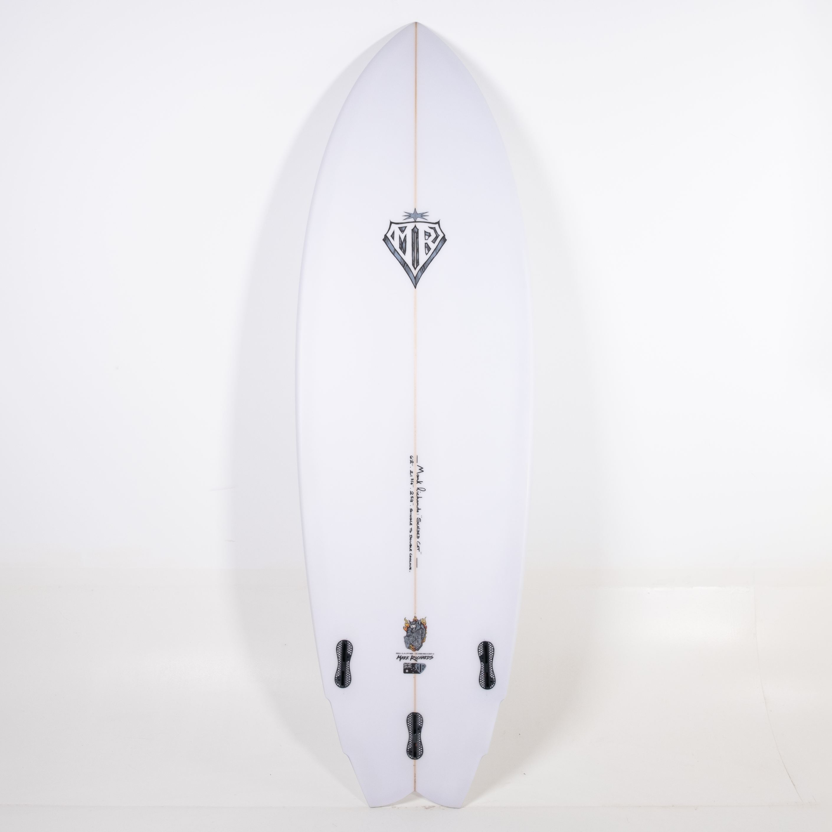 Scalded Cat 6'2" x 21 3/4" X 2 5/8" - 0.00L, Wing Swallow, 3x FCS 2 Fin Boxes, PU - ID:988032