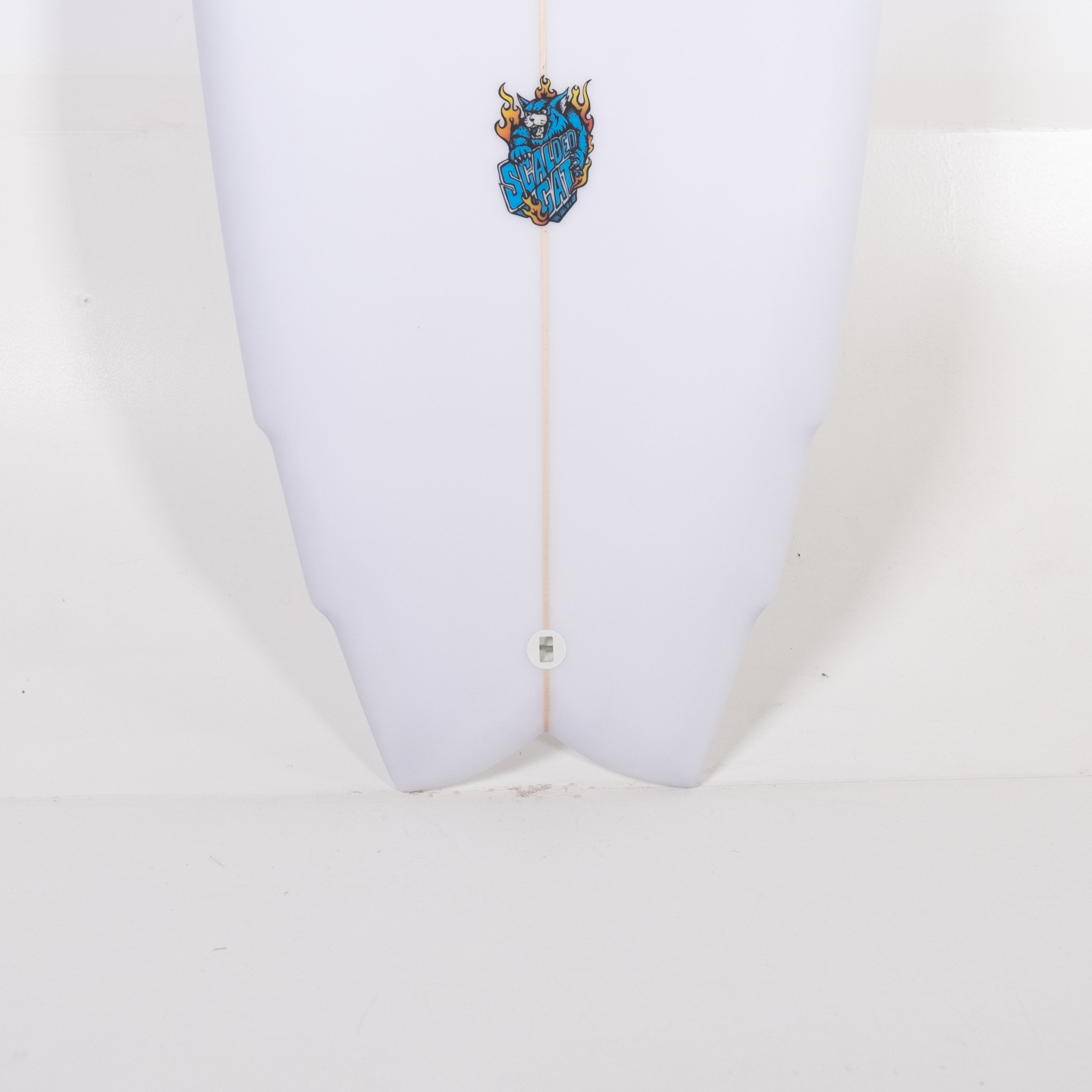 Scalded Cat 6'4" x 22" X 2 3/4" - 0.00L, Wing Swallow, x FCS 2 Fin Box, PU - ID:988033