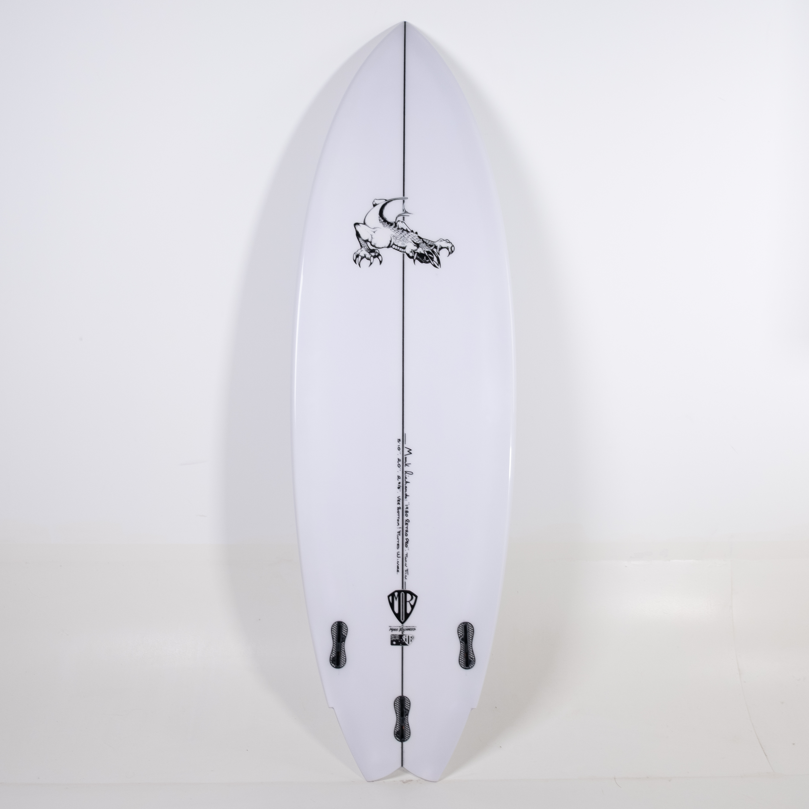 1980 Retro Pro 5'10" x 20" X 2 5/8" - 33.20L, Wing Swallow, 3x FCS 2 Fin Boxes, PU - ID:1019259