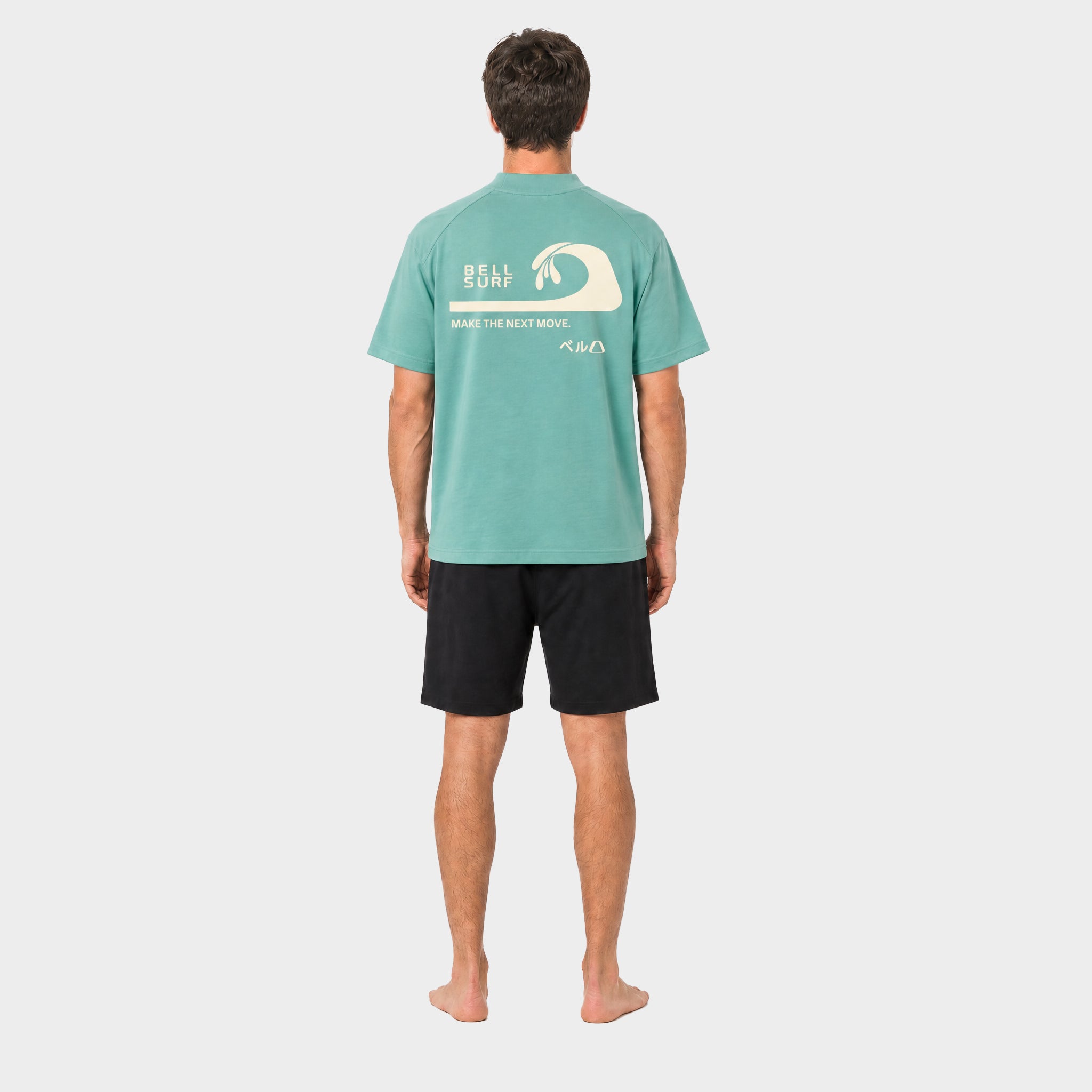 Bell T-shirt Kelly Logo Wave