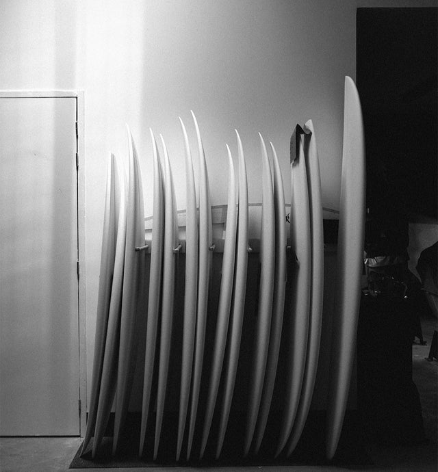 Photography of surfboards