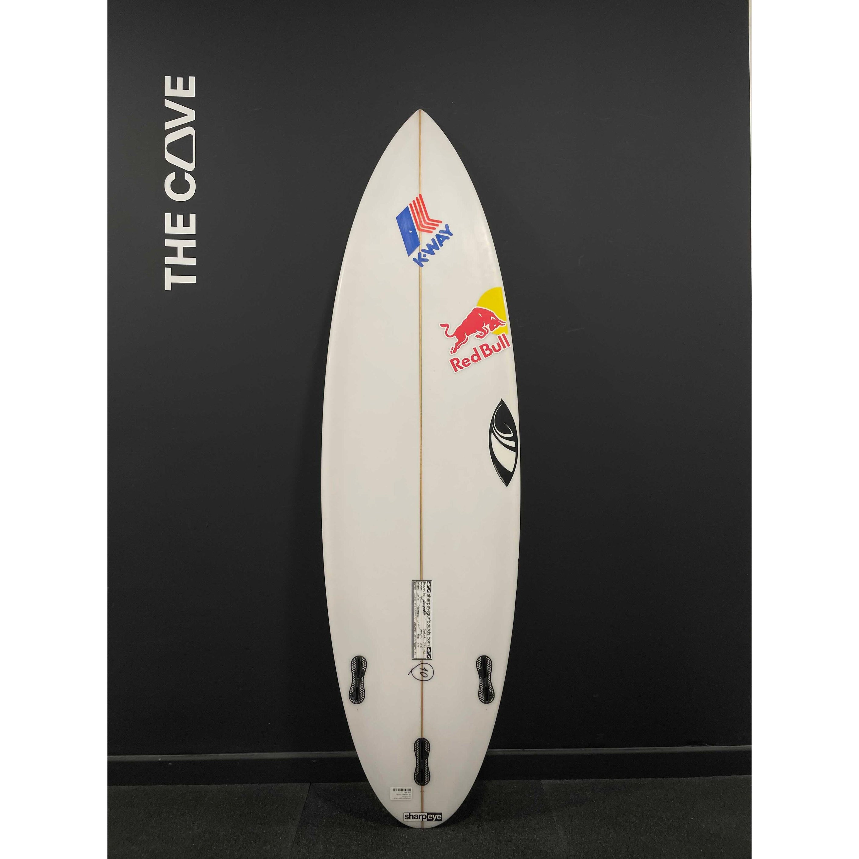 HT2 6'0" x 18 7/8" X  2 5/8" - 30.20L, 3x  FCS 2 Fin Boxes [Semi New] - ID:1001259
