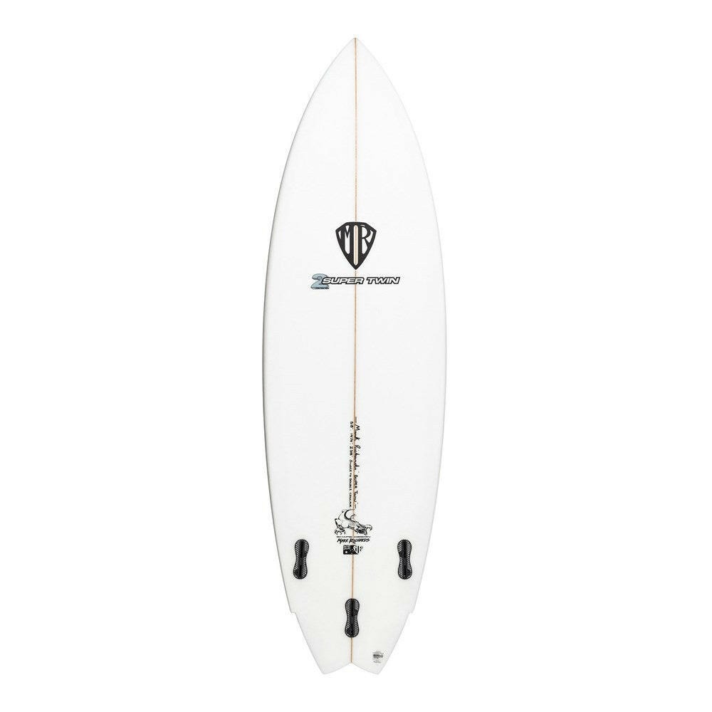 Super Twin 6'2" x 20 1/2" X  2 5/8", 2x  FCS 2 Fin Boxes, PU - ID:936199 | Retroboard | Mark Richards | sb936199