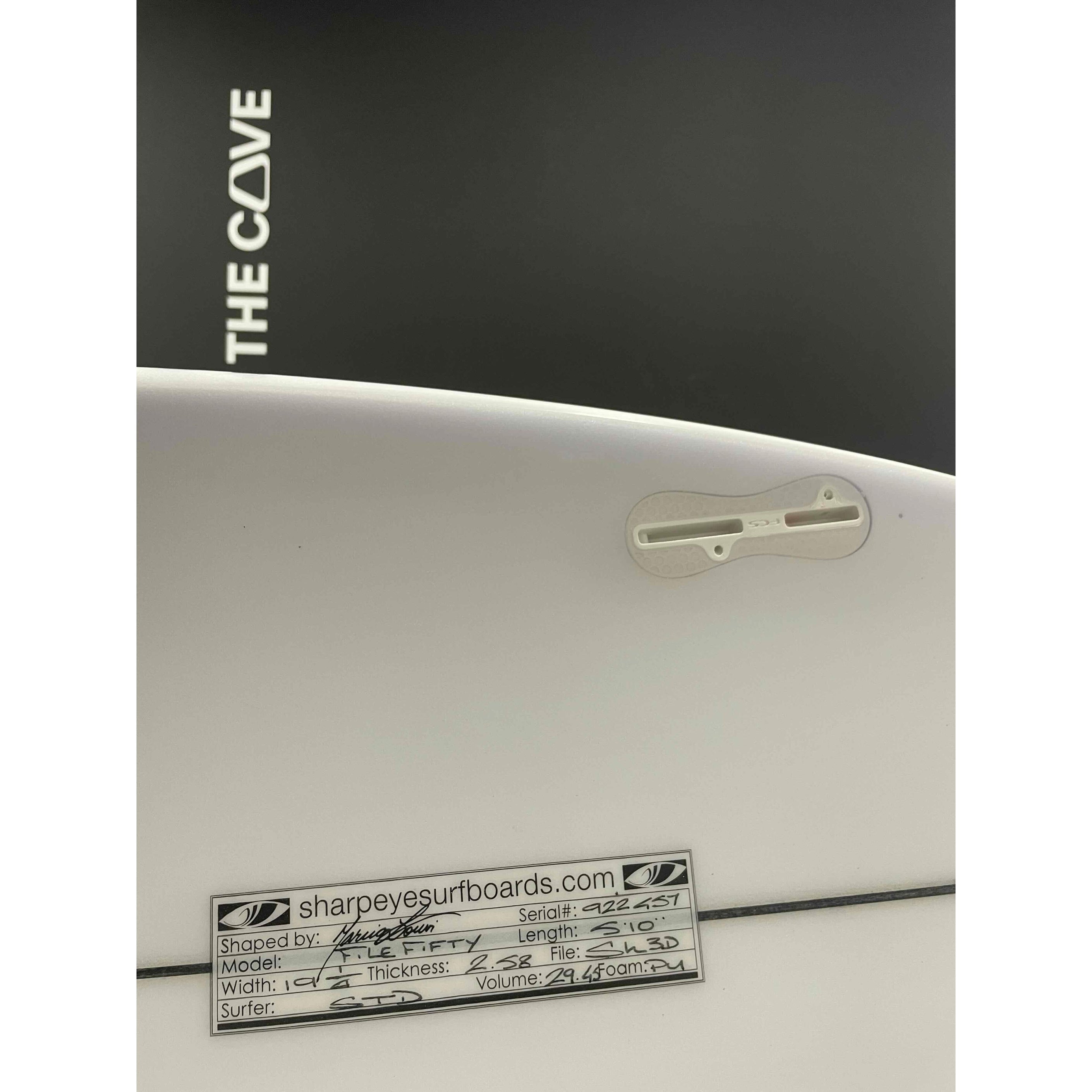 FILE FIFTY 5'10" x 19 1/4" X  2 11/16" - 29.45L, 3x  FCS 2 Fin Boxes, PU [Semi New] - ID:1019339