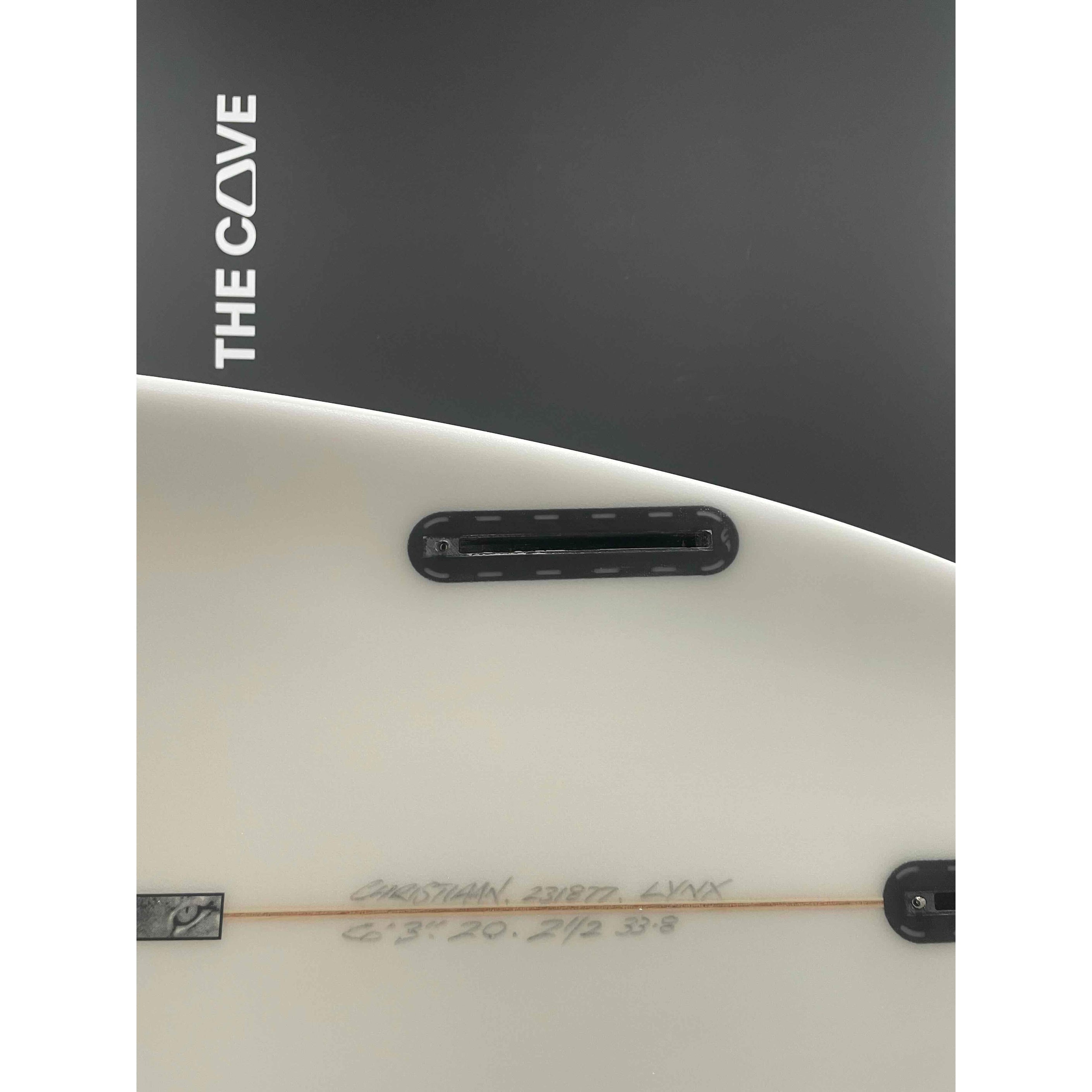 Lynx 6'3" x 20" X  2 1/2" - 33.80L, 3x  Futures Fin Boxes [New] - ID:1029741
