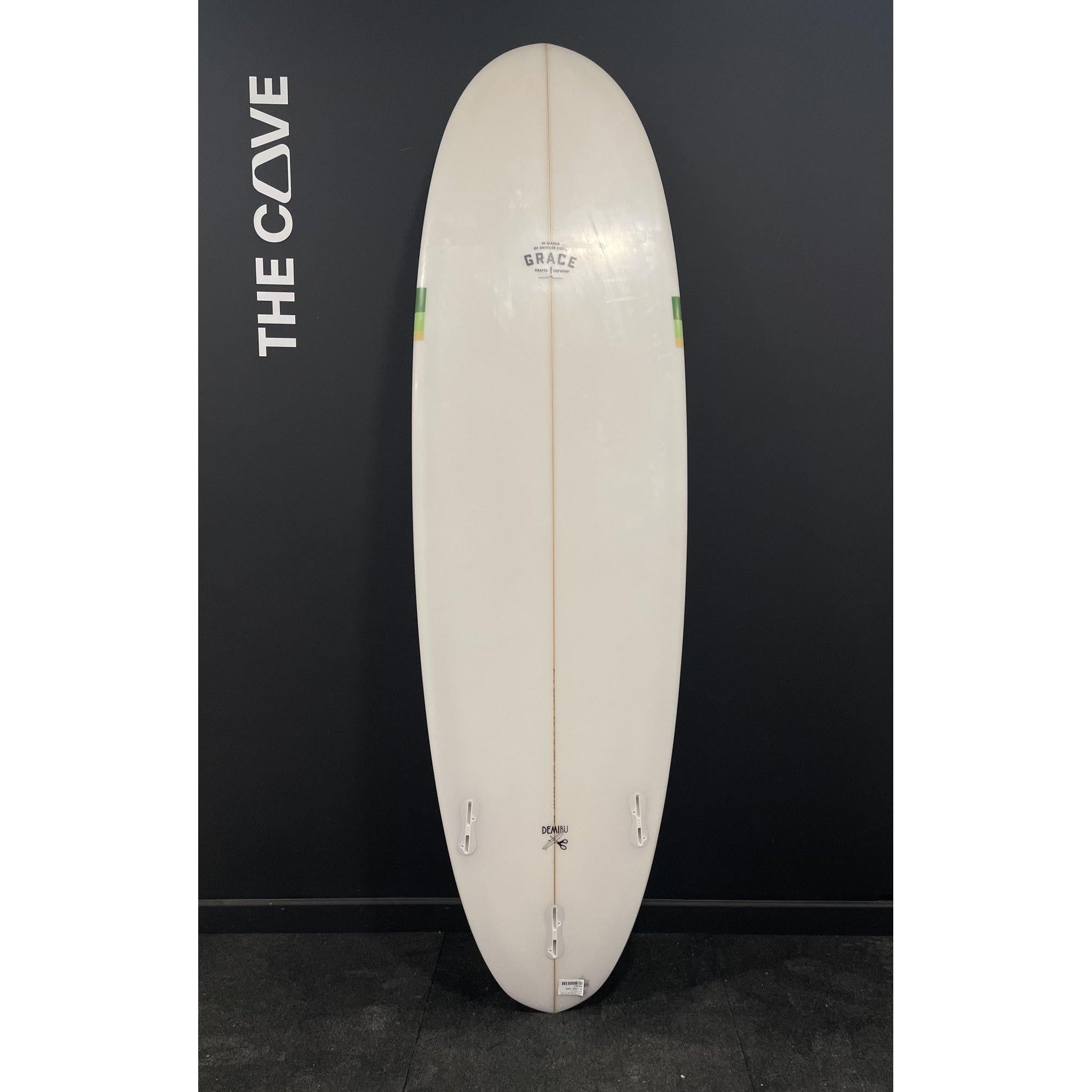 Demibu 6'6" x 21 1/2" X  2 5/8", 3x  FCS 2 Fin Boxes, PU [New] - ID:1145625