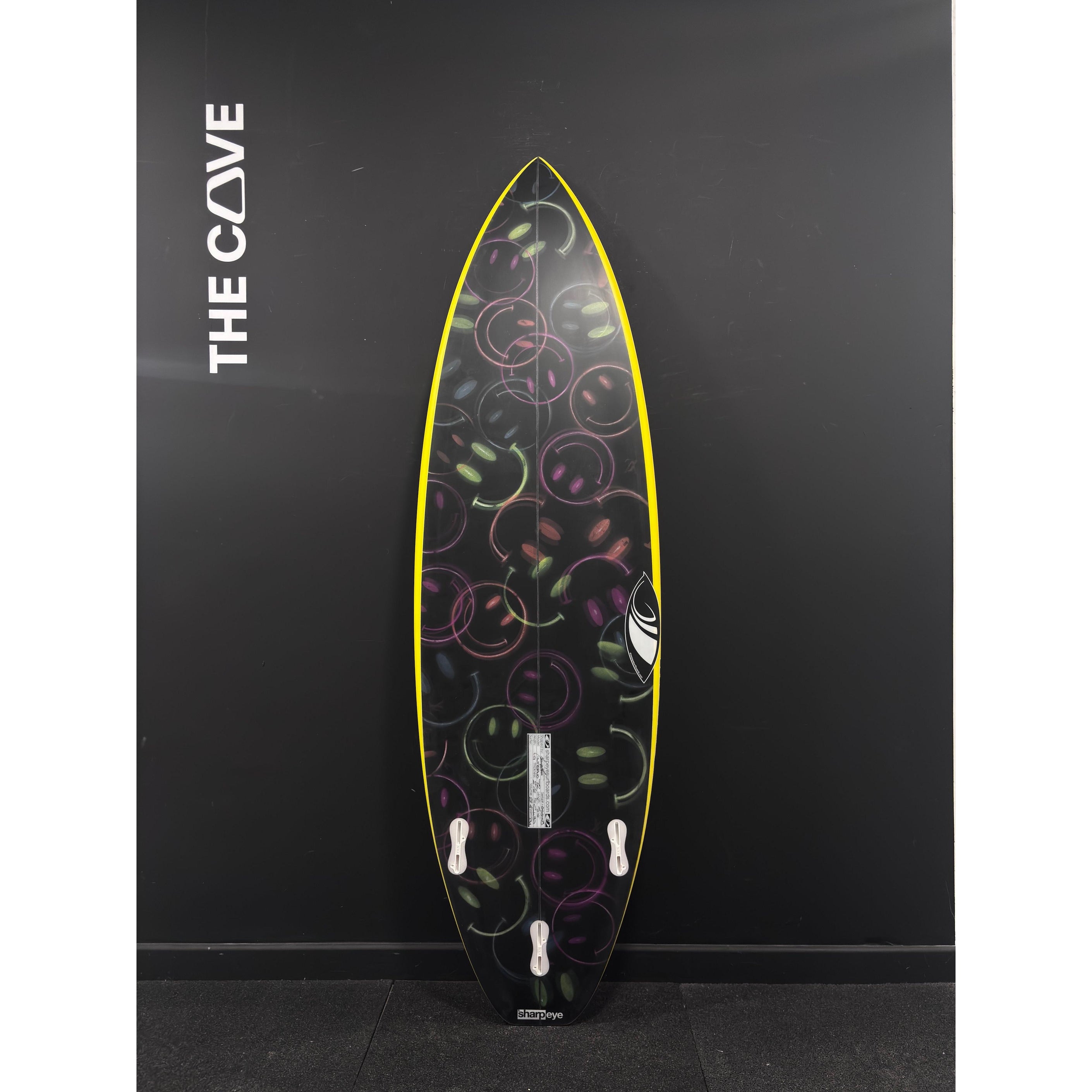 INFERNO 72 5'10" x 19" X  2 1/2" - 28.15L, Squash, 3x  FCS 2 Fin Boxes, PU [New] - ID:1055793