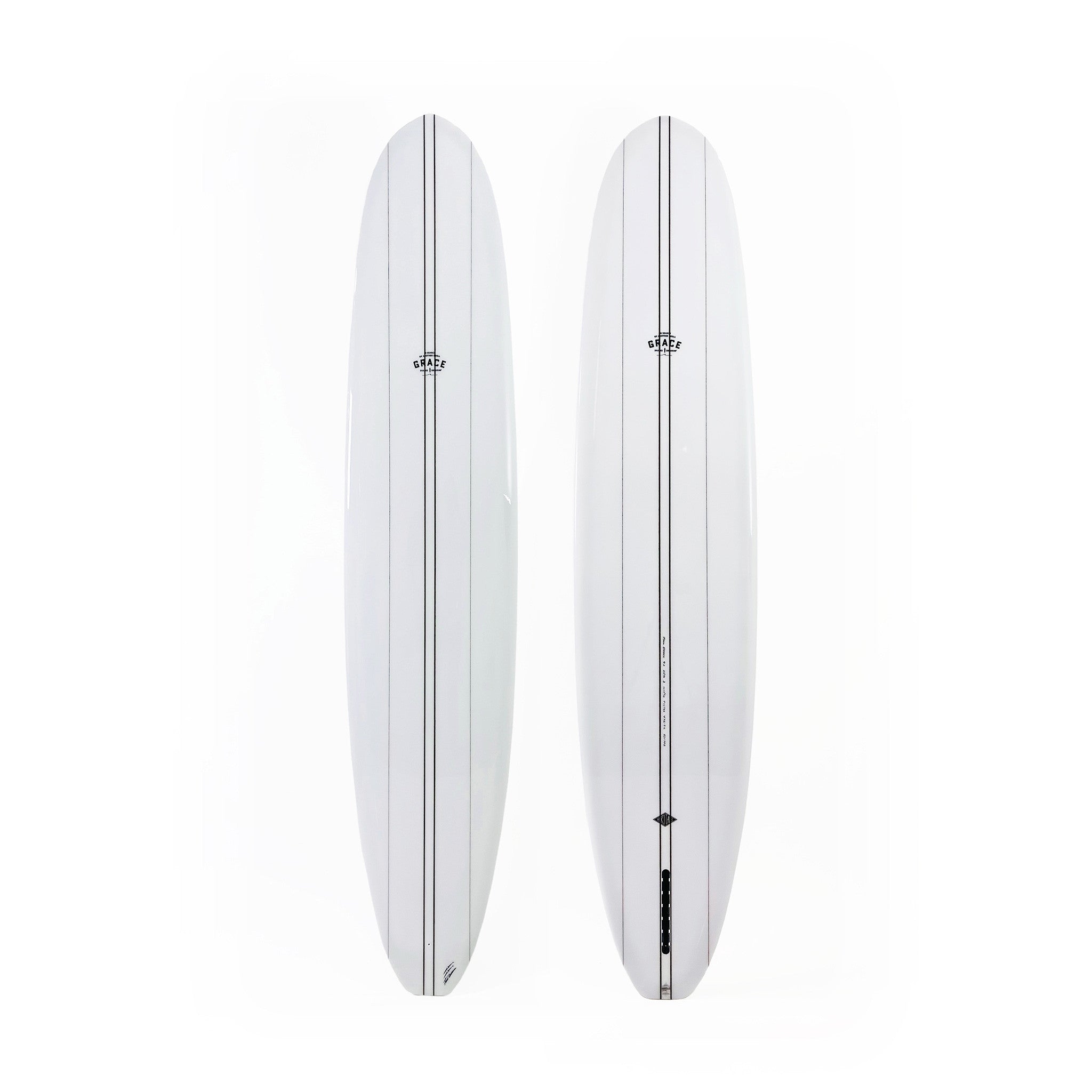 Heritage 9'2" x 22 3/4" X  3" - 73.00L, Squash, 1x  FCS Longboard Fin Box, PU - ID:997045