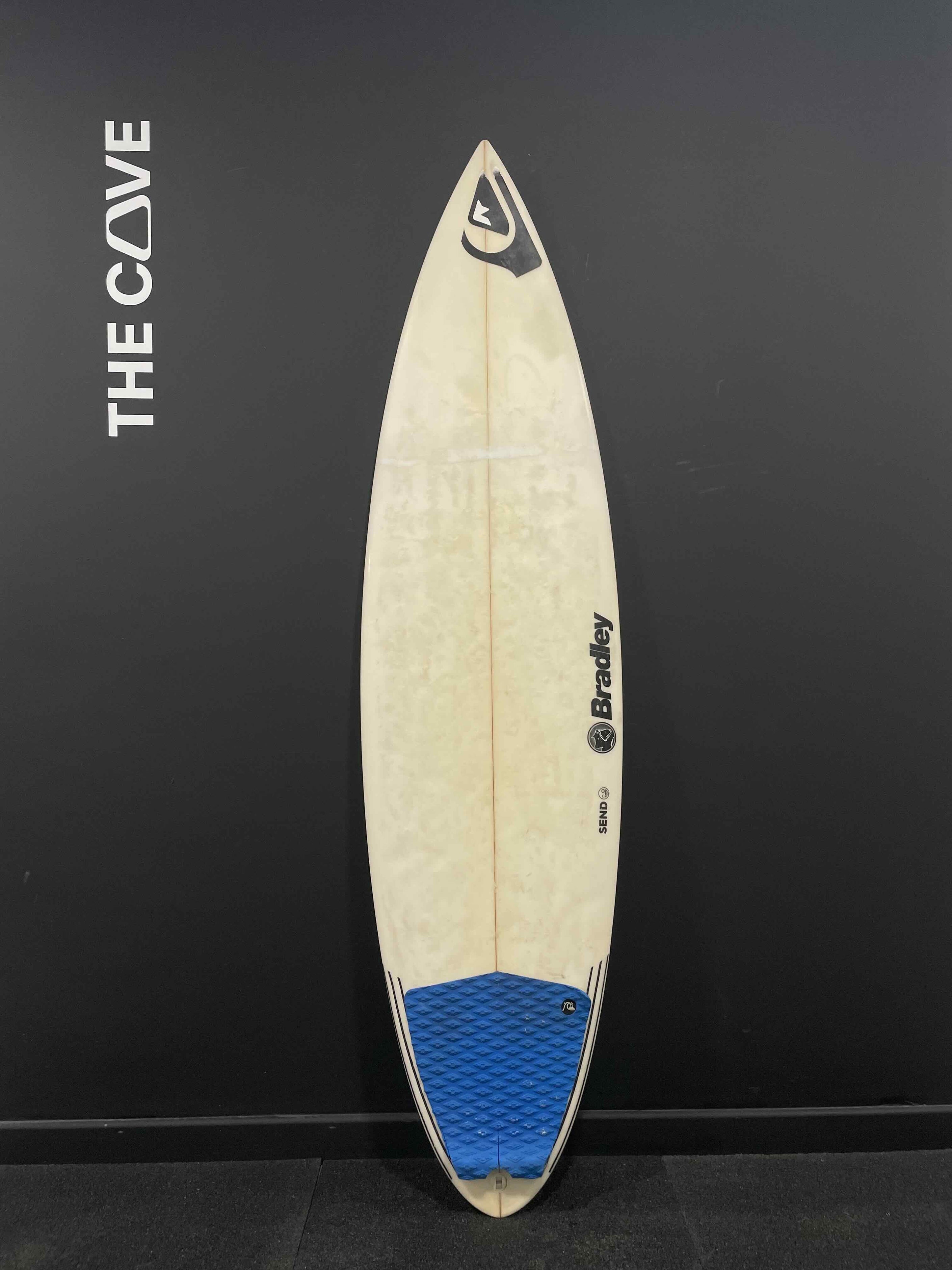Send 6'0" x 18 1/2" X  2 1/4" - 25.60L, 3x  Futures Fin Boxes, PU [Low Average] - ID:939471