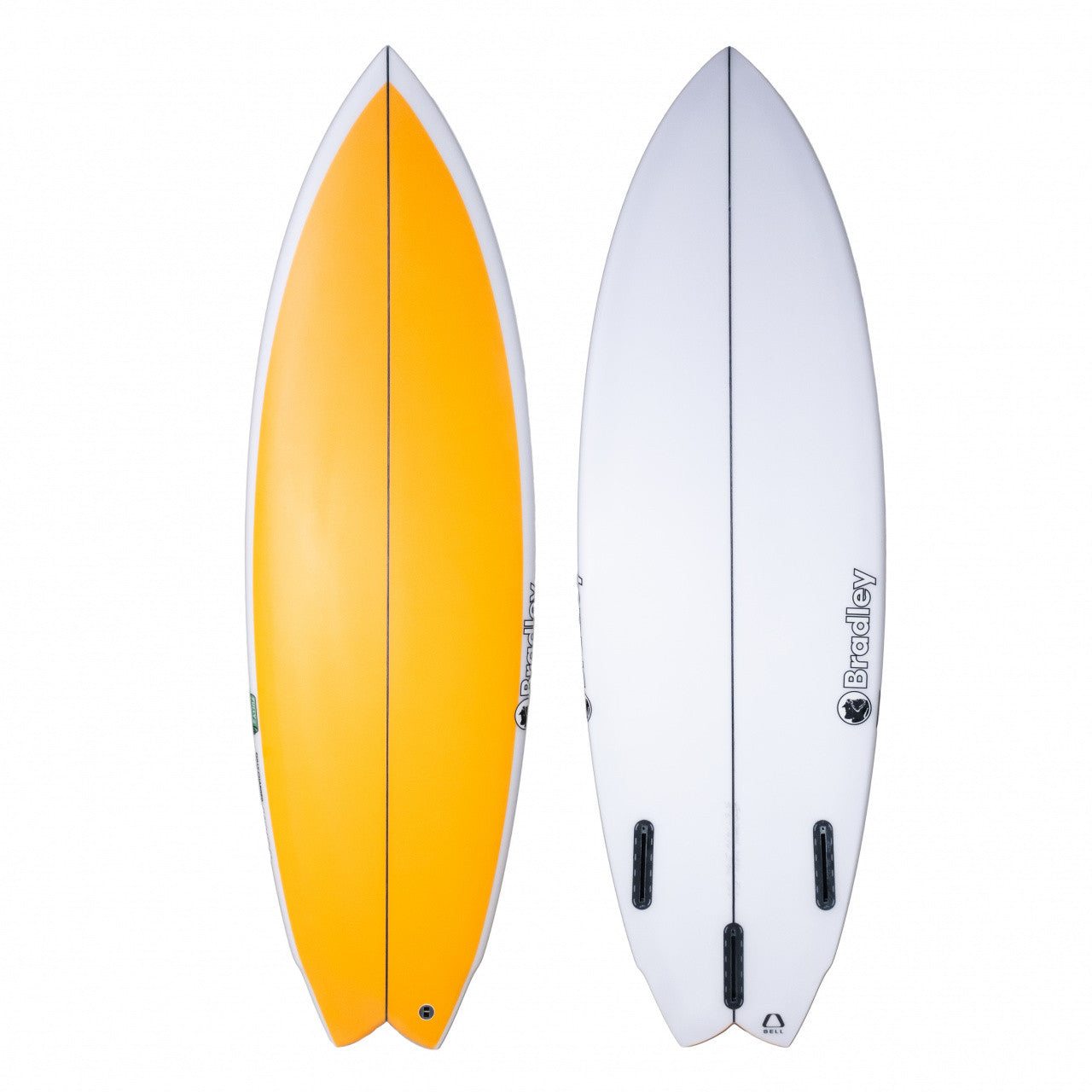 Fully Charged 5'9" x 19 3/4" X  2 1/2" - 30.80L, Swallow, 3x  FCS 2 Fin Boxes, PU - ID:1147017