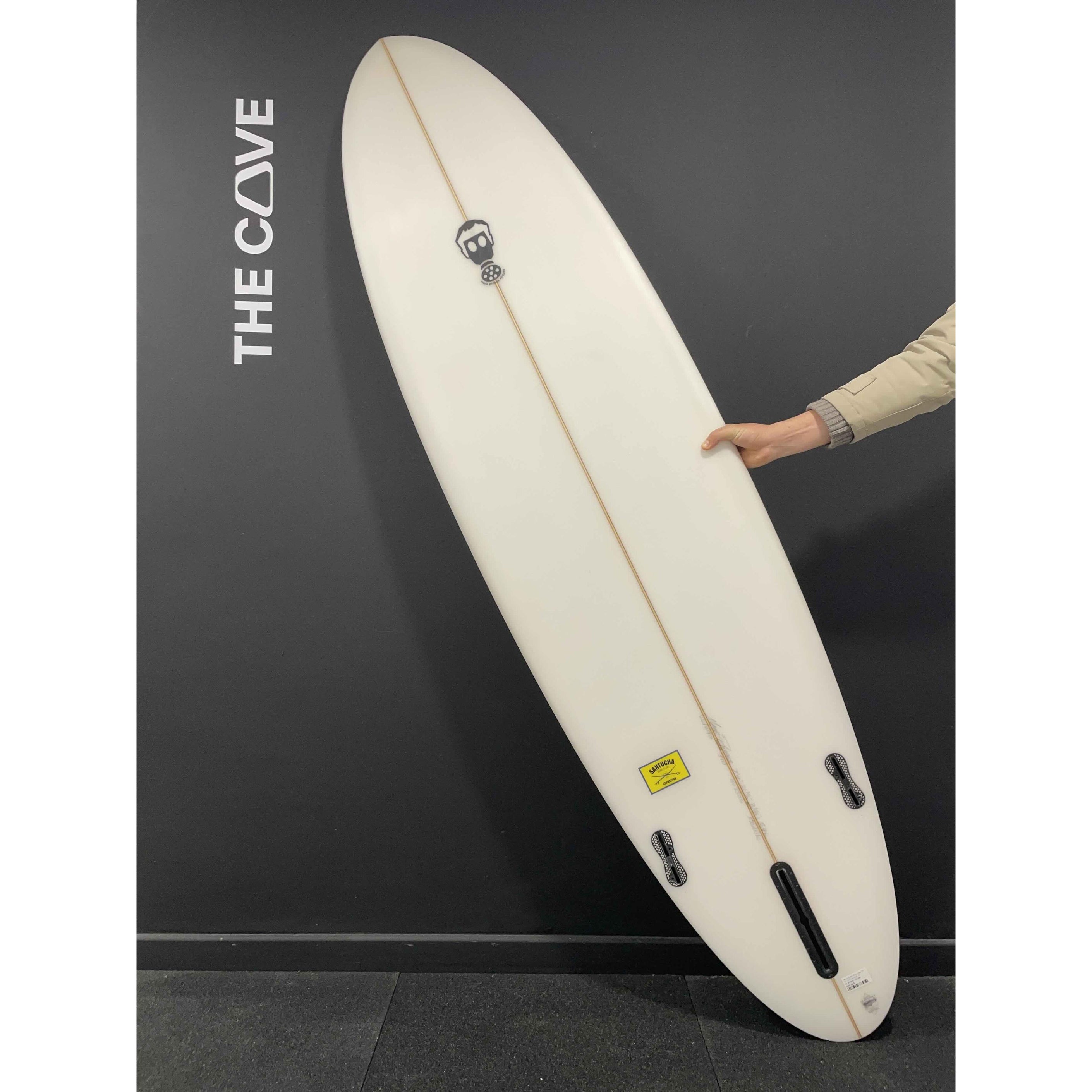 One Bad Egg (wide) 7'4" x 21 1/2" X  3 1/8" - 54.00L, 3x   Fin Boxes, PU [New] - ID:984968