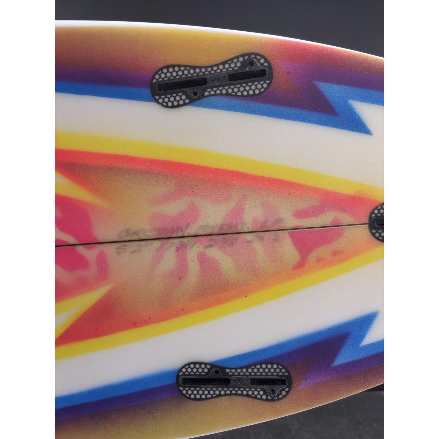 LF 5'2" x 17 3/4" X  2 1/8" - 20.20L, Squash, 3x  FCS 2 Fin Boxes, PU - ID:1045813