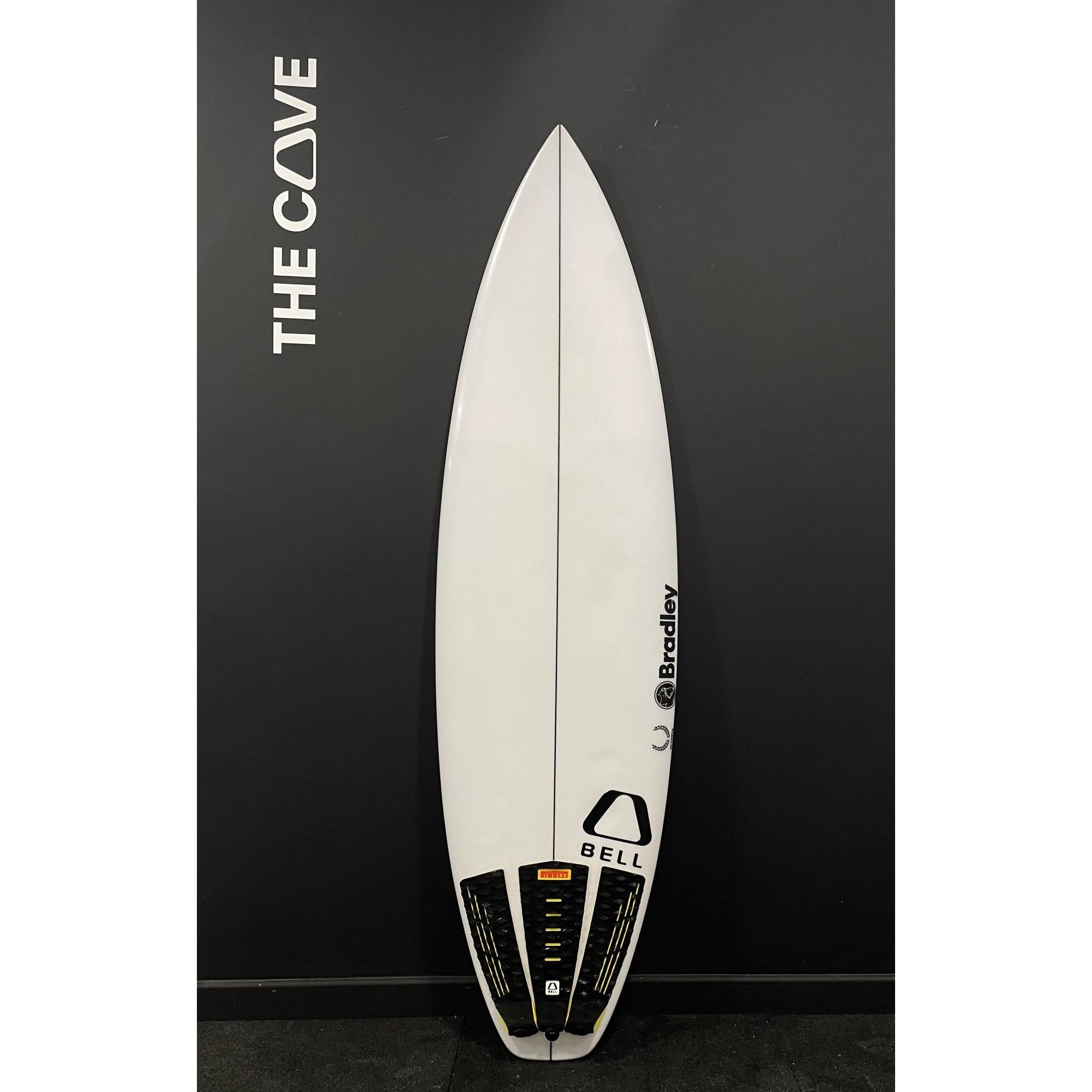 Olympia 5'8" x 18 3/4" X  2 5/16", Squash, 3x  FCS 2 Fin Boxes, PU [Good] - ID:1113046