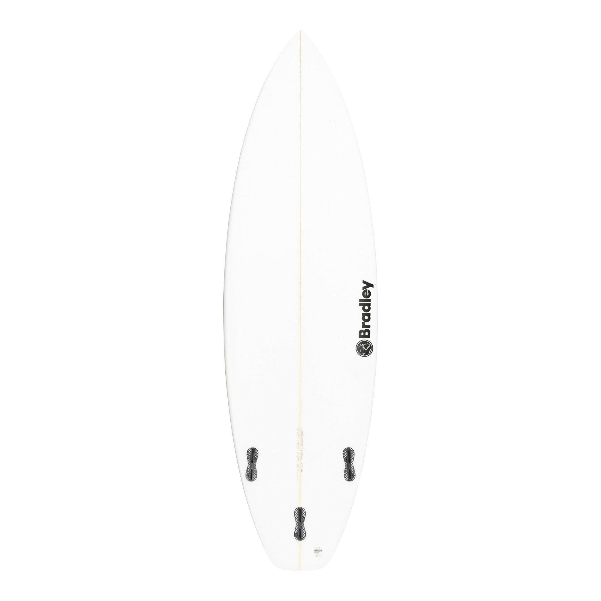 On Ya (narrow) 5'10" x 20" X  2 7/16" - 29.90L, 3x  Futures Fin Boxes, PU - ID:895267 | Shortboard | Bradley | sb895267