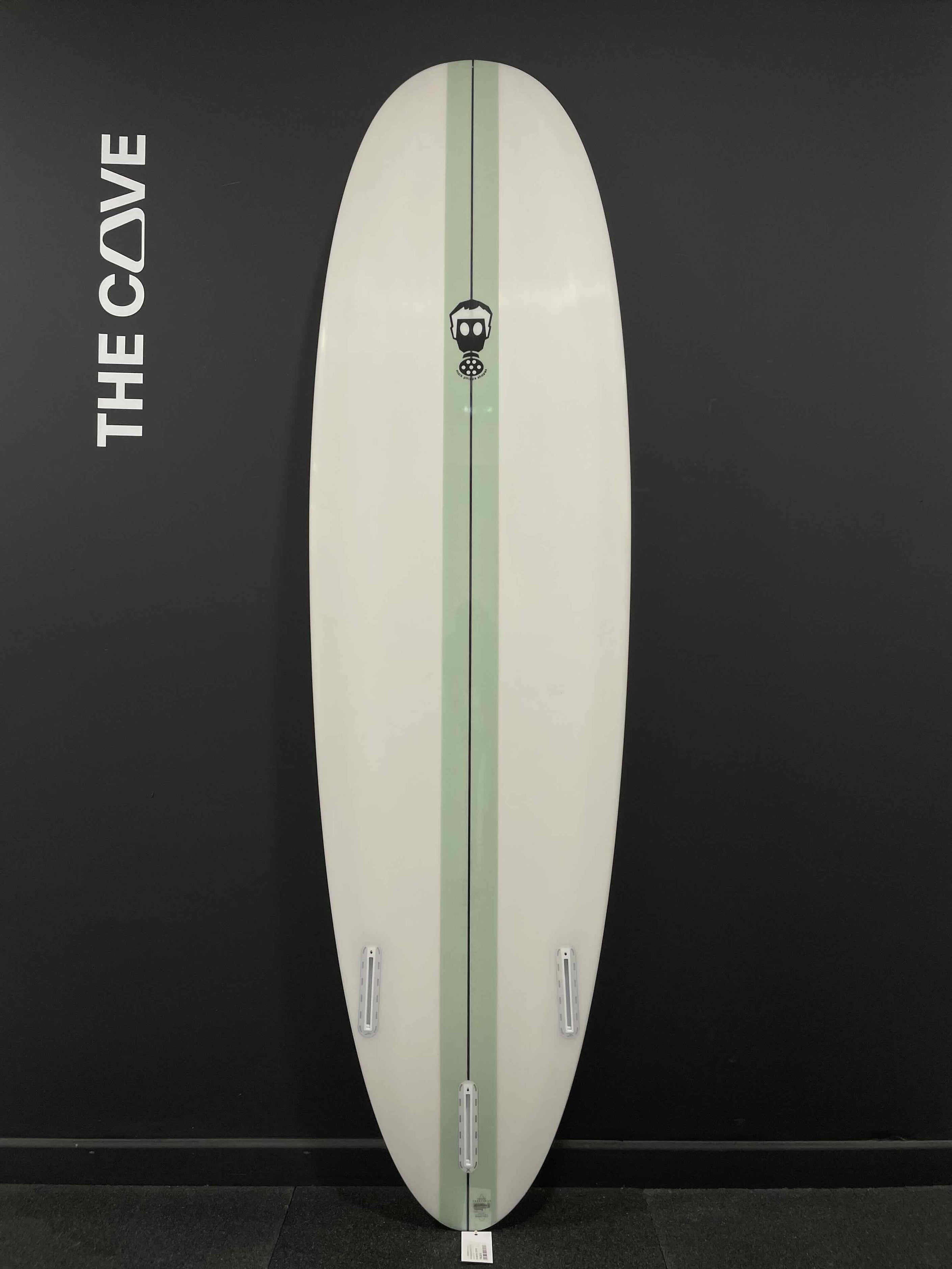 Snowshoe 6'8" x 21 1/4" X  2 3/4" - 42.20L, 3x  Futures Fin Boxes, PU [New] - ID:895753