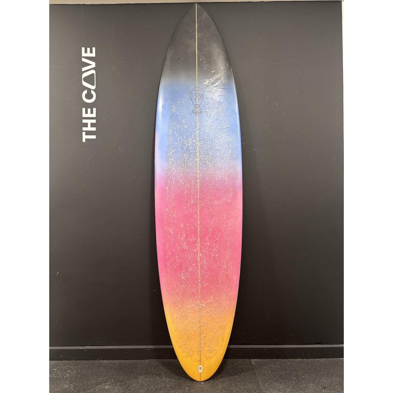 One Bad Egg (Standard) 7'0" x 20 1/2" X  2 3/4" - 43.80L, 3x  Single + 2 Boxes Futures Fin Boxes, EPS [Good] - ID:1079058