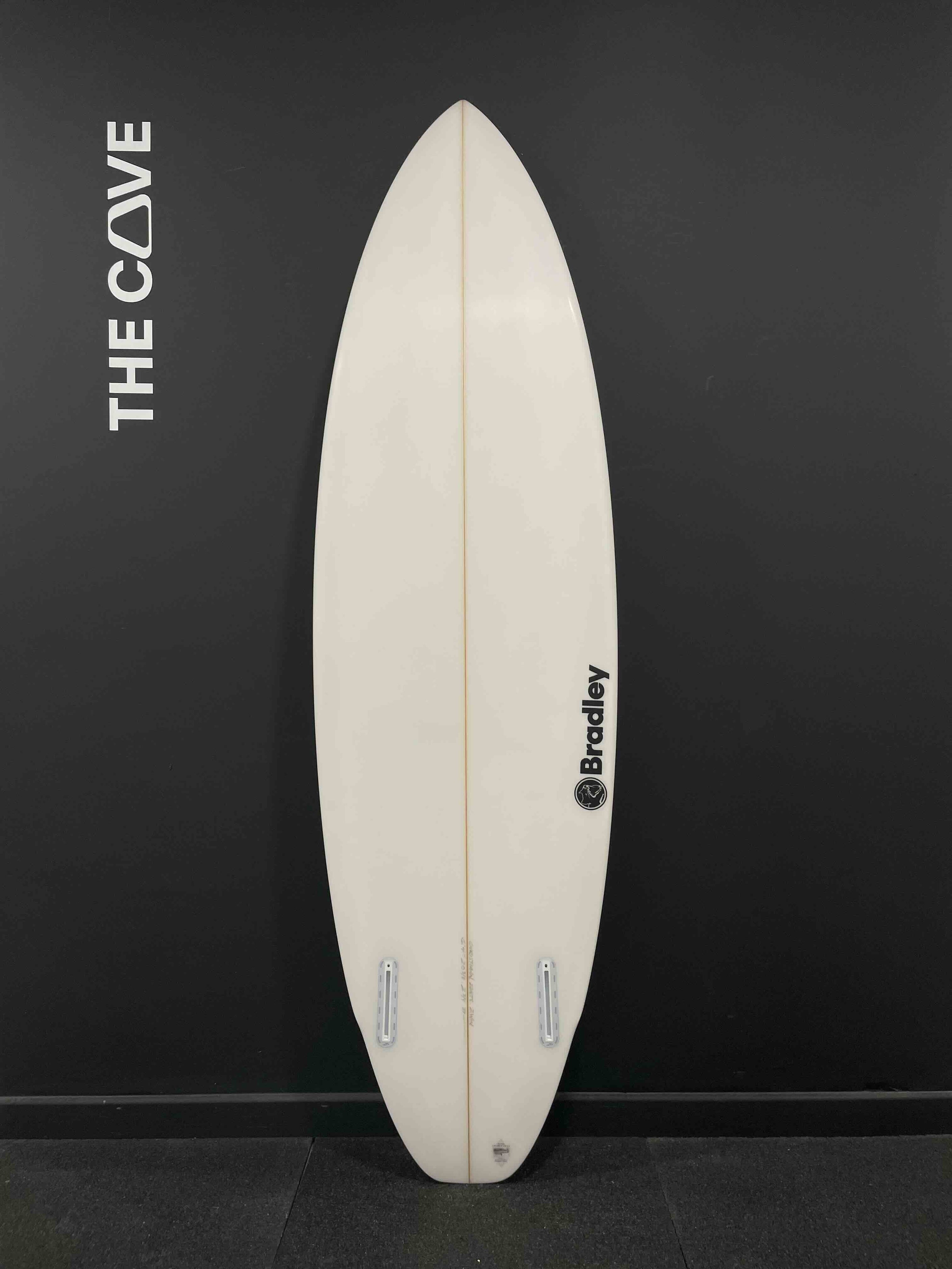 2WIN 6'4" x 20 3/8" X  2 3/4" - 37.00L, 2x  Futures Fin Boxes, PU [New] - ID:895281
