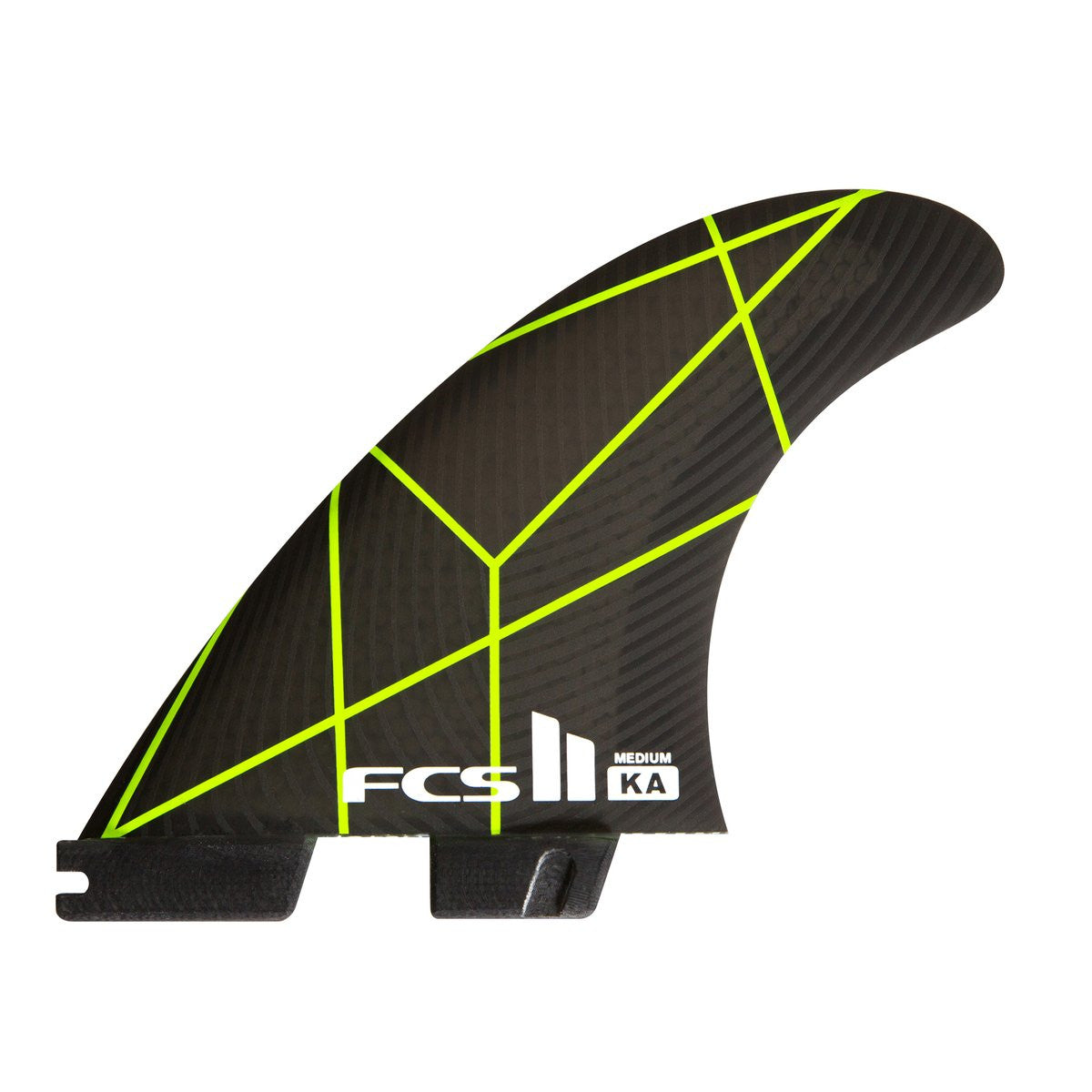 FCS II KA PC GROM BLACK/ACID TRI FINS