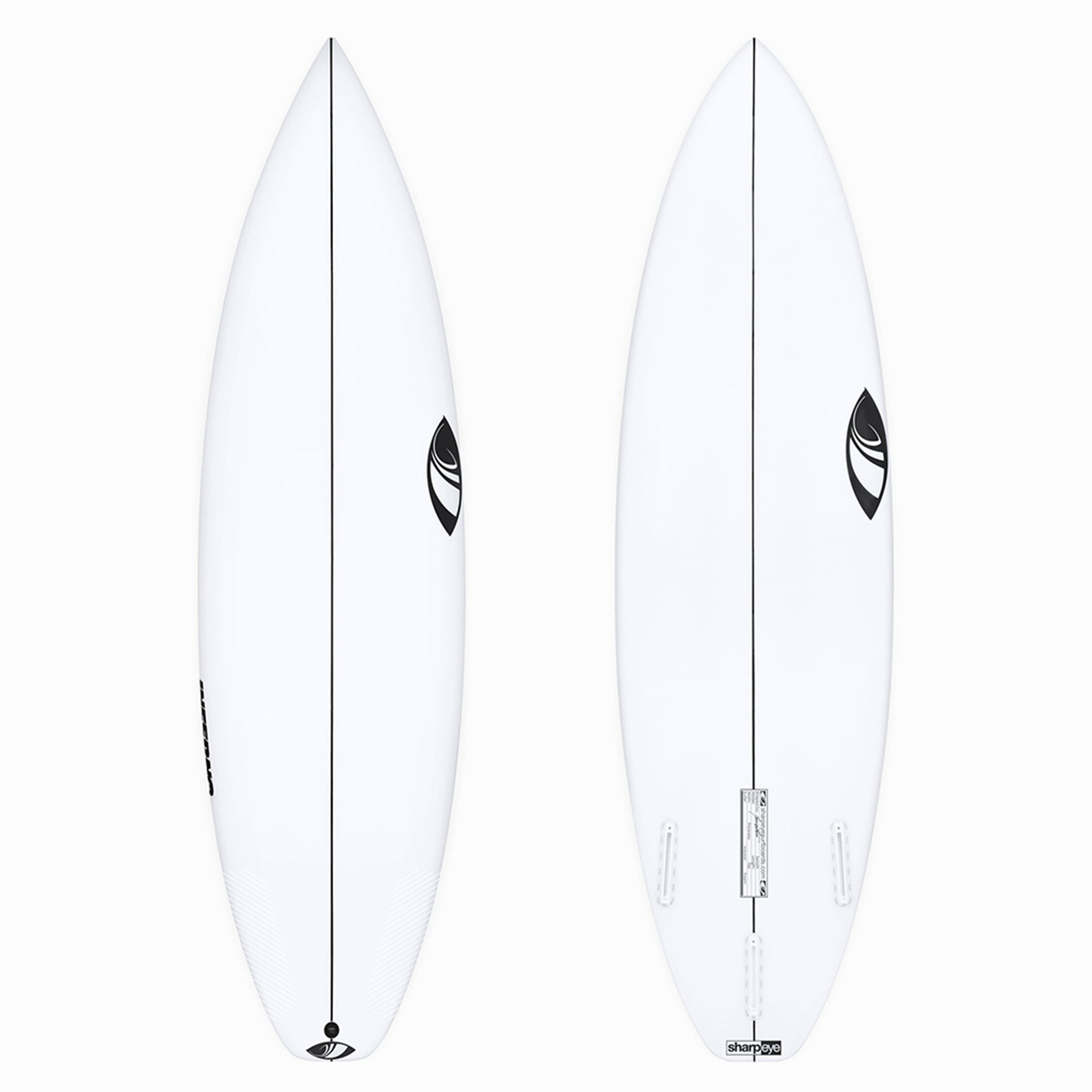 INFERNO 72 5'8" x 19" X  2 7/16" - 26.60L, Squash, 3x  FCS 2 Fin Boxes, PU - ID:1152052