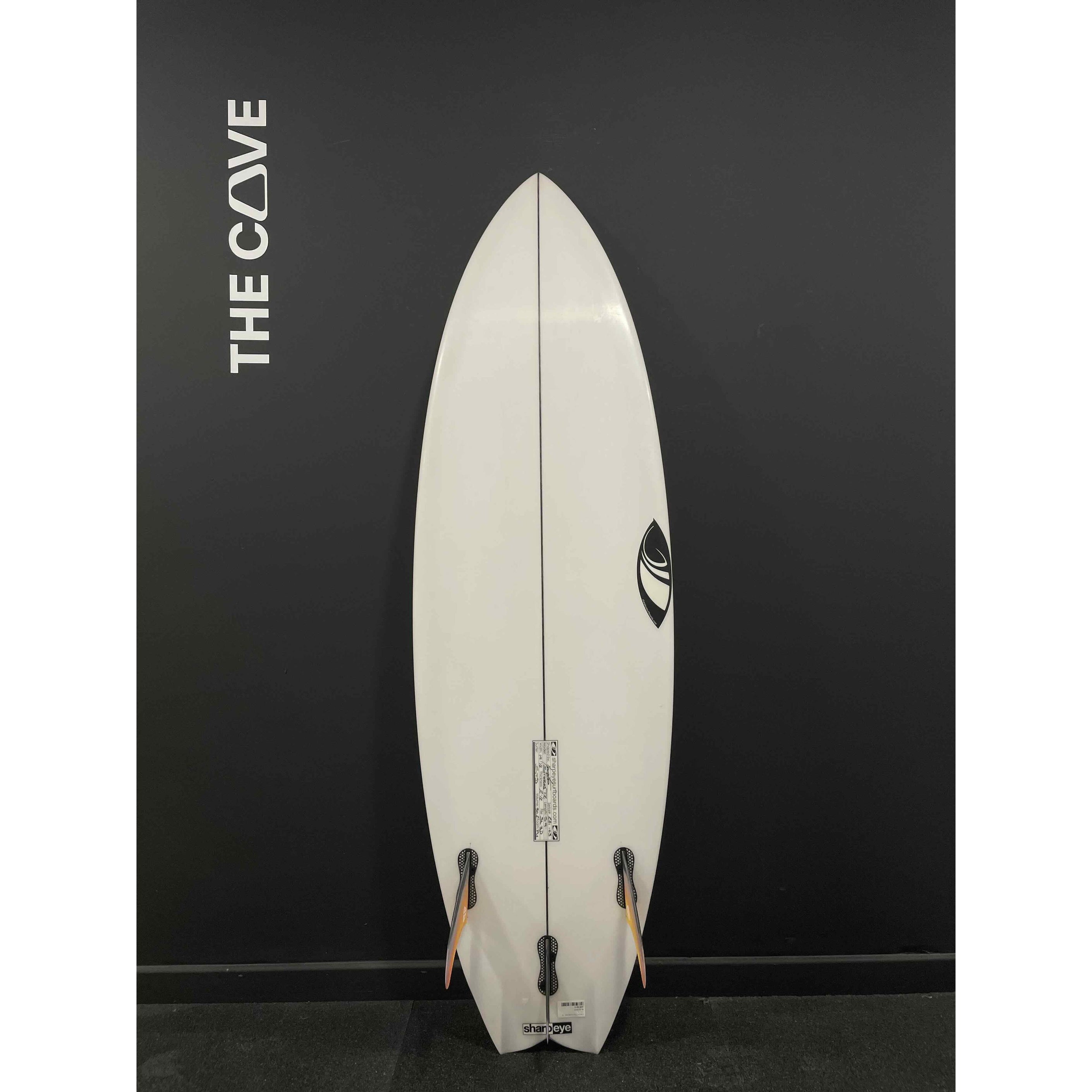 TWIN TURBO 5'9" x 19 1/2" X  , 3x   Fin Boxes [Good] - ID:977919
