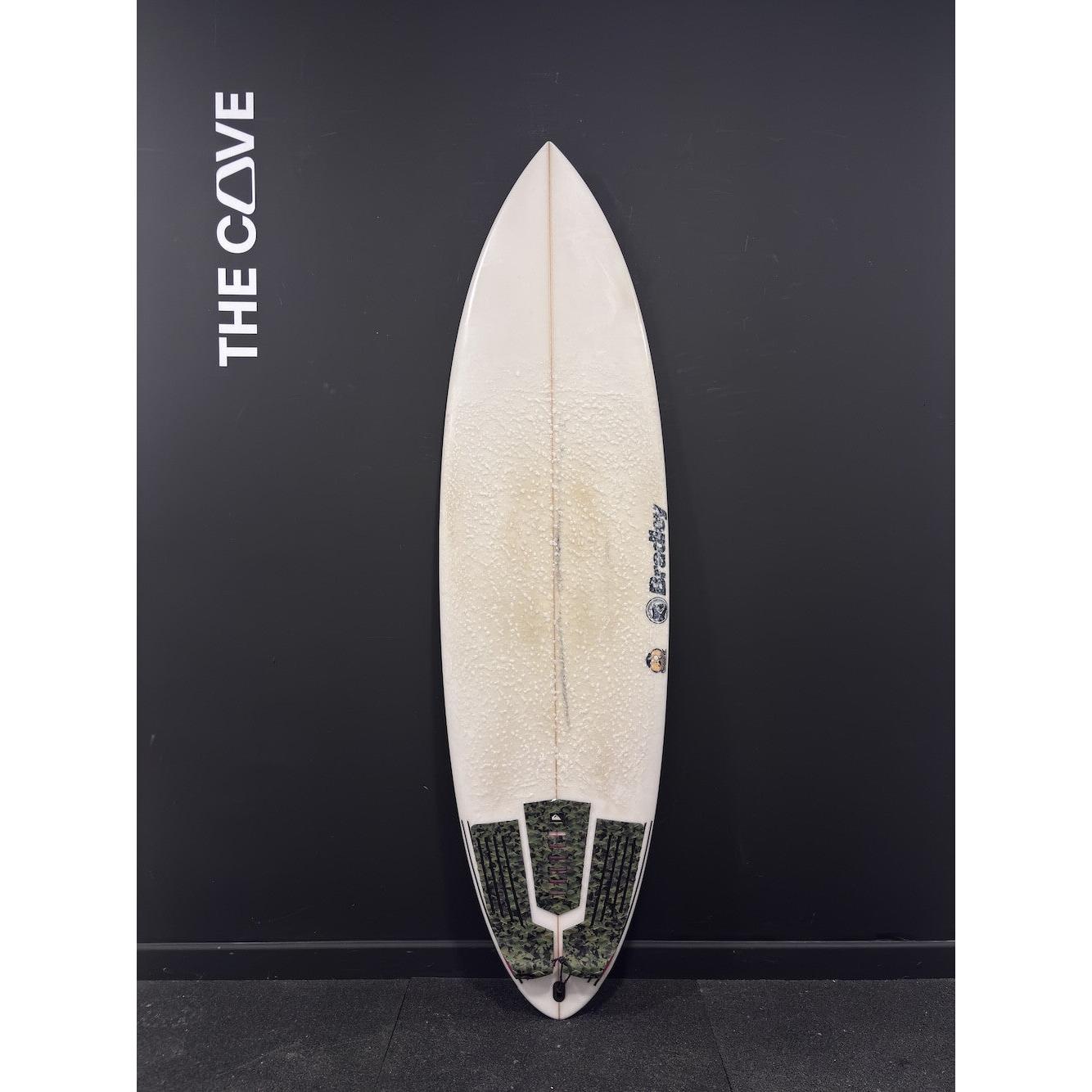 Chocolatine (narrow) 5'9" x 19" X  2 3/8" - 27.90L, 5x  Futures Fin Boxes [Good] - ID:1079005